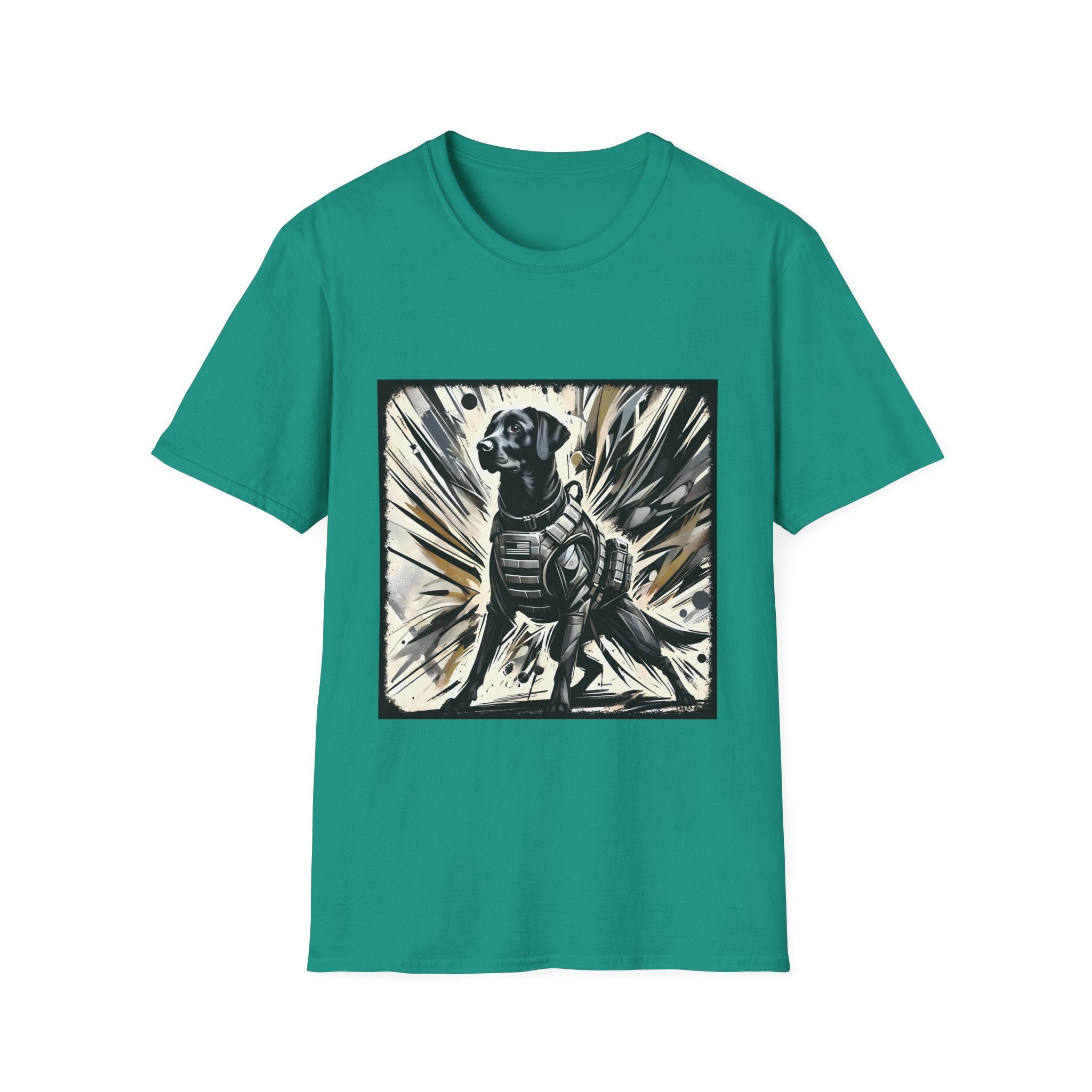 Labrador Retriever Bold Armor Classic | Unisex Dog T-Shirt