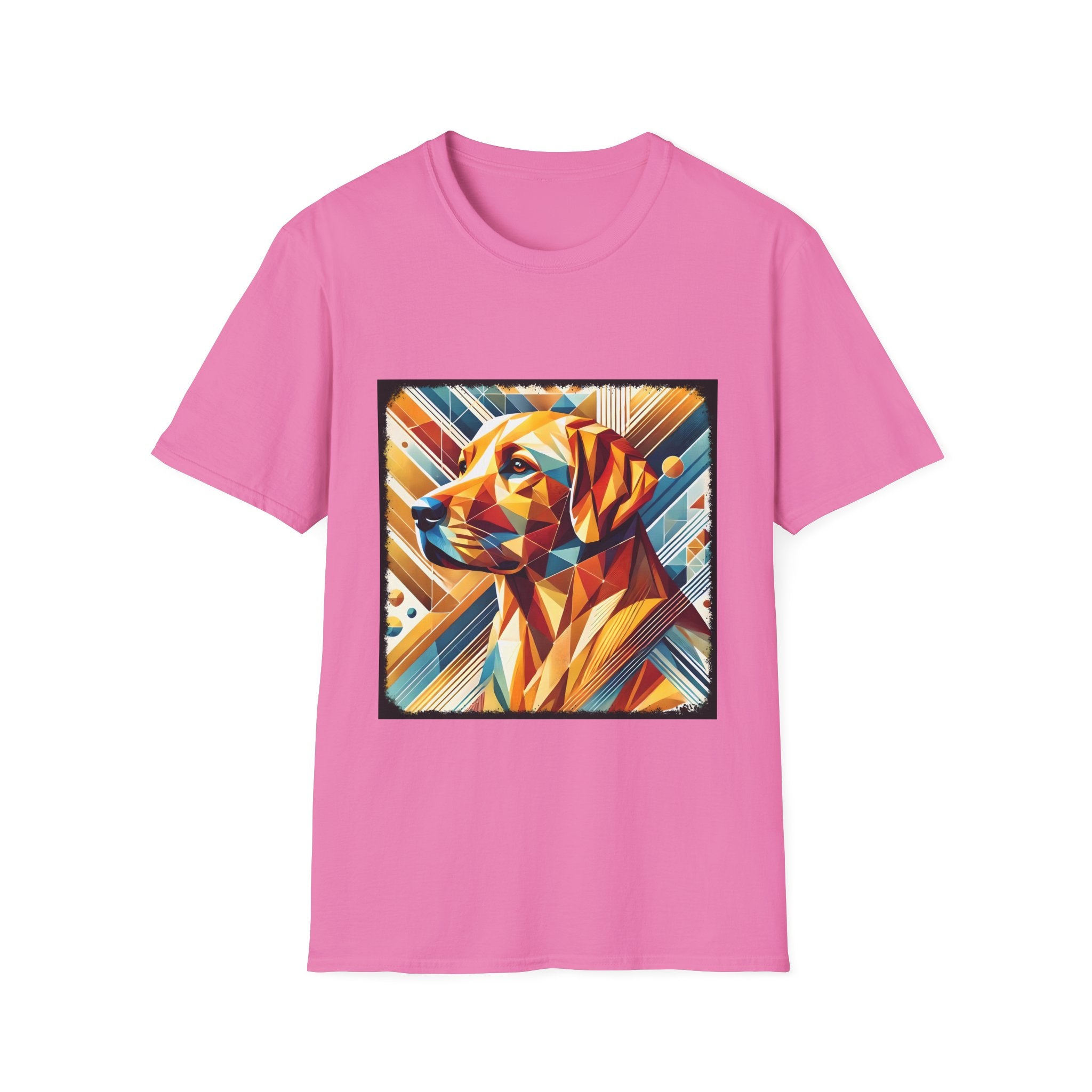Labrador Retriever Vivid Geometric | Unisex Dog T-Shirt