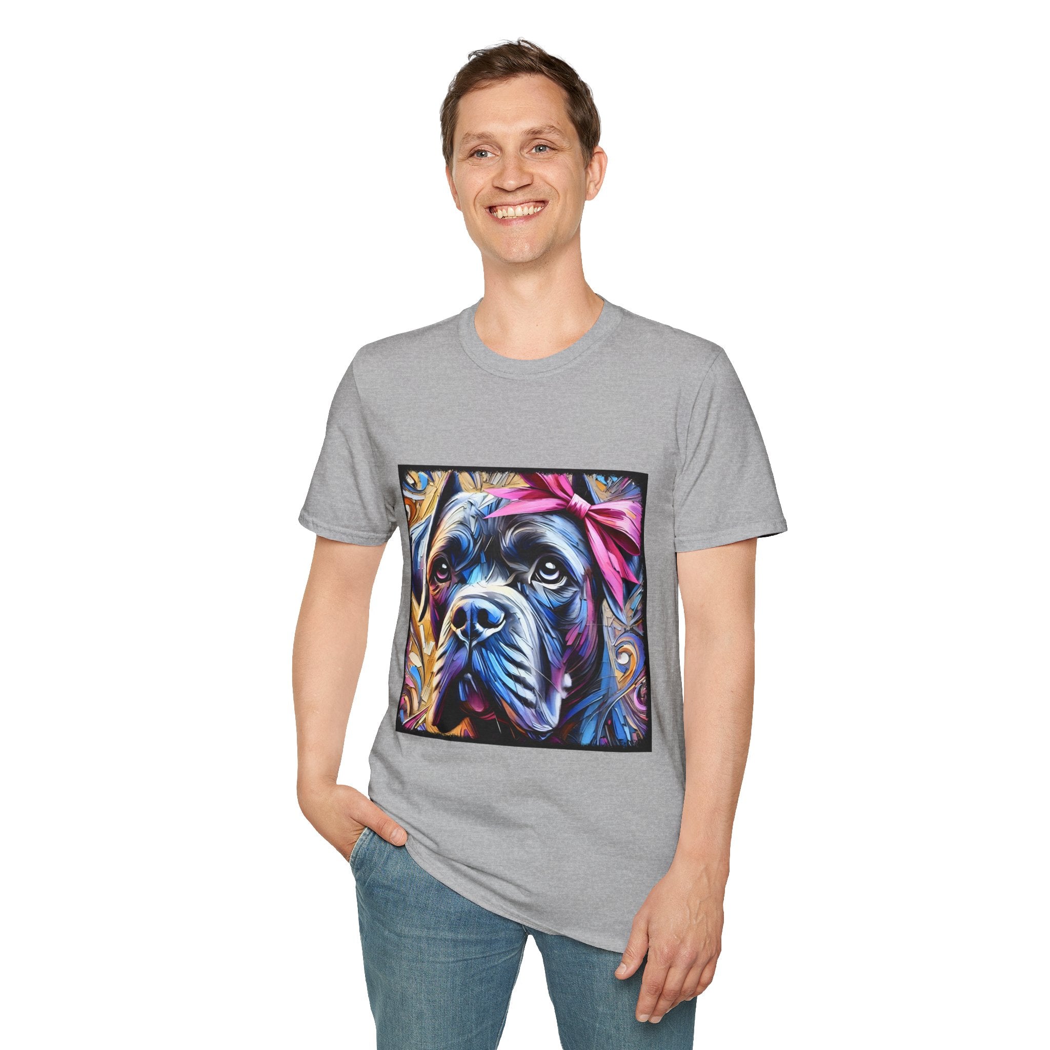 Cane Corso Beautiful Blue Swirl | Unisex Dog T-Shirt