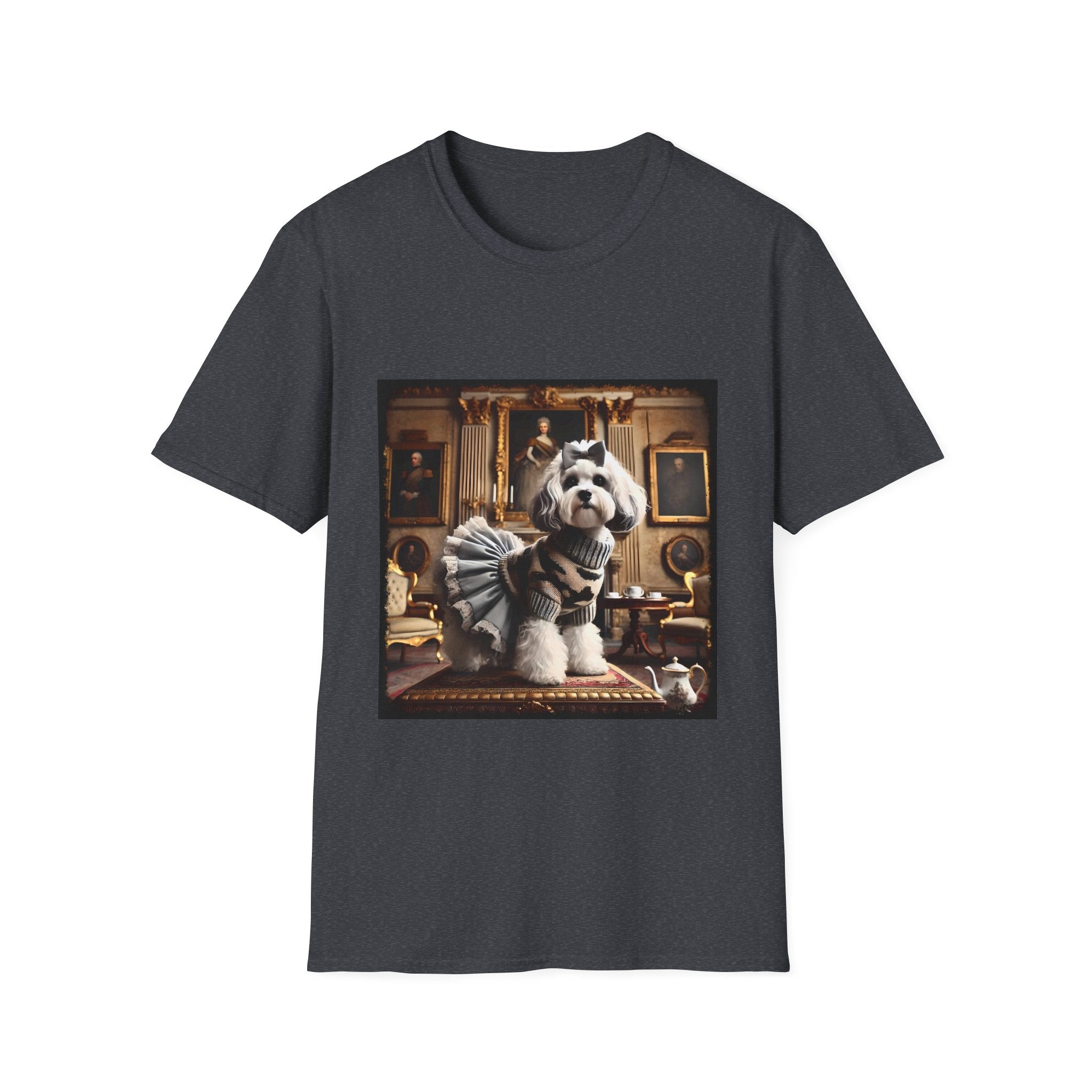 Cavapoo Posh Camo Chic | Unisex Dog T-Shirt