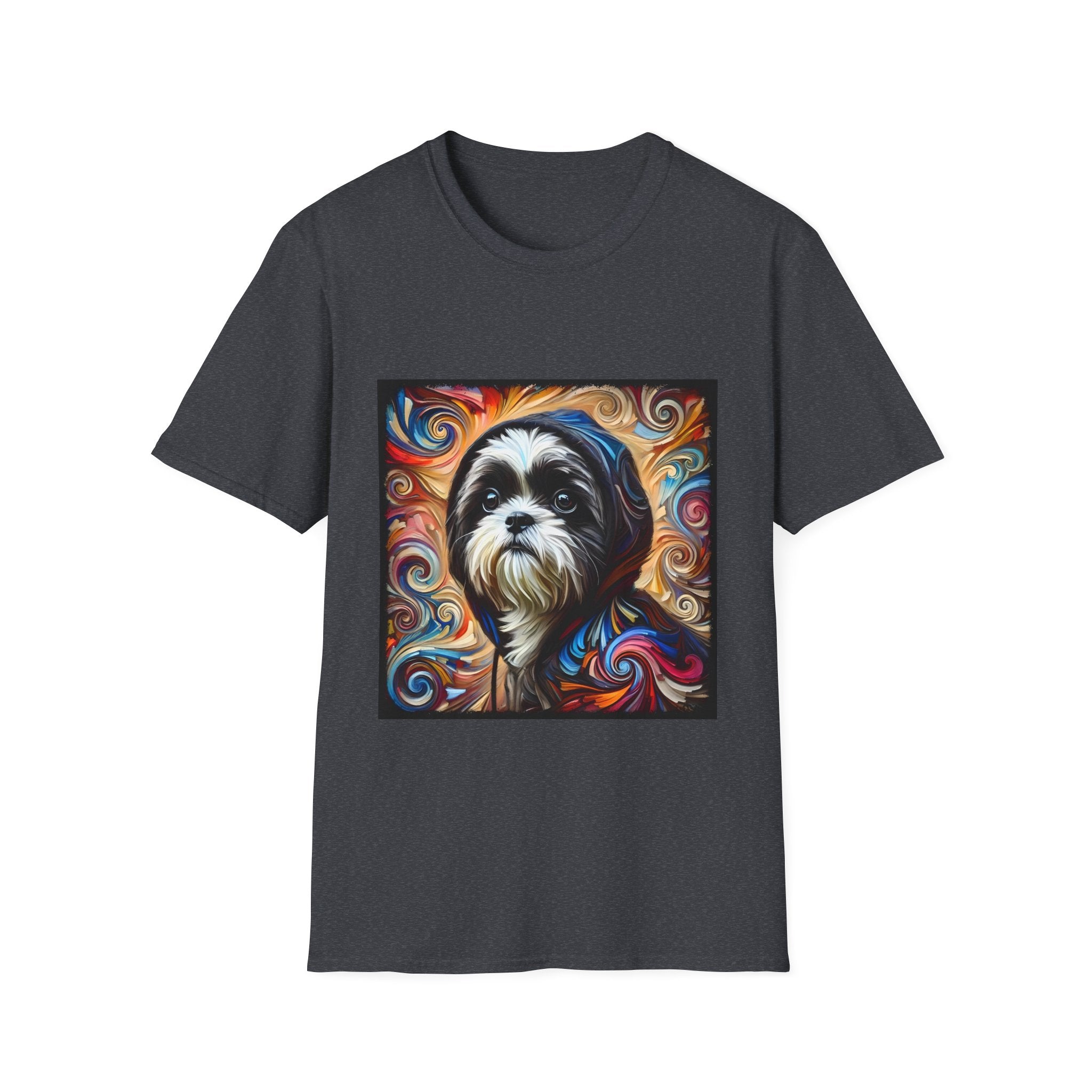 Shih Tzu Hoodie Swirl |  Unisex Dog T-Shirt