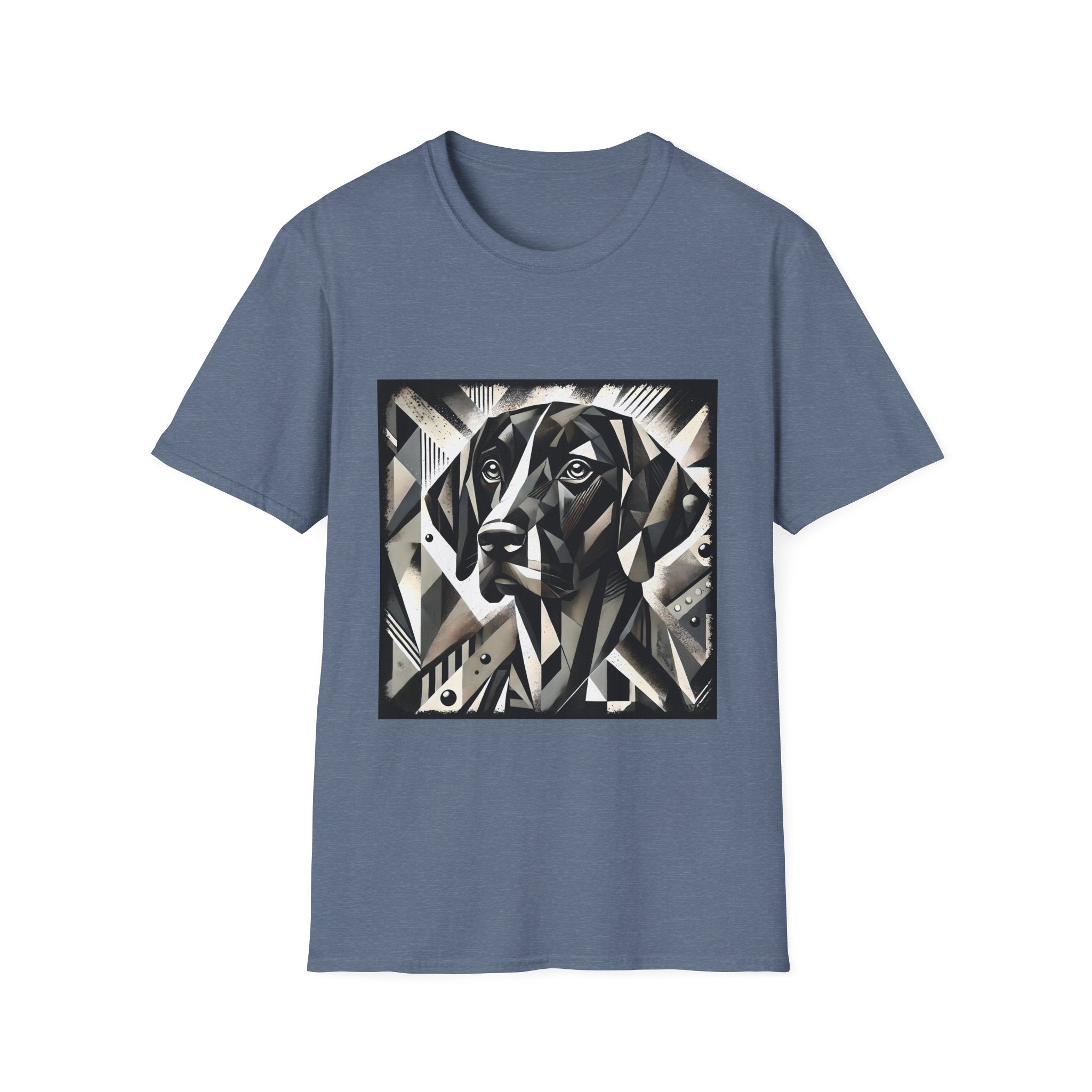 German Shorthaired Pointer B&W Geometric  | Unisex Dog T-Shirt