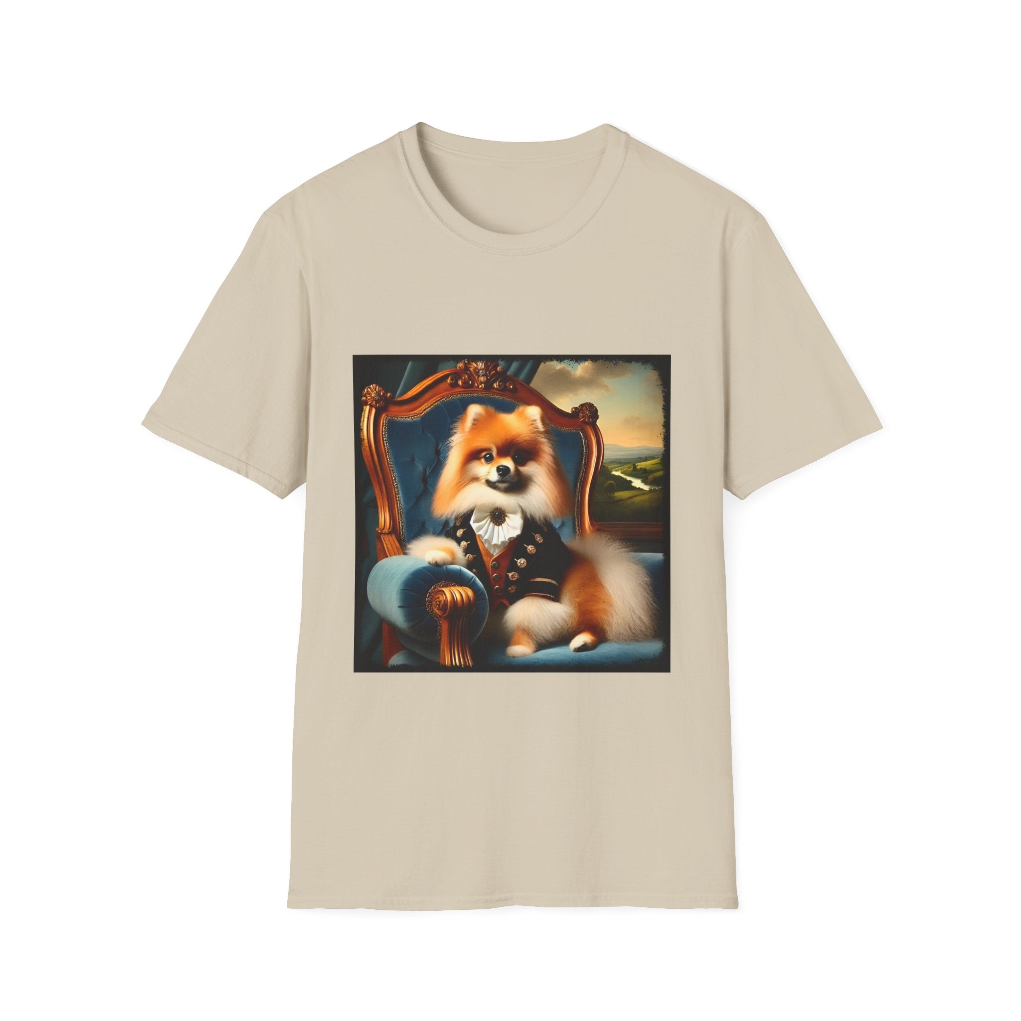 Pomeranian Polished Prince | Unisex Dog T-Shirt