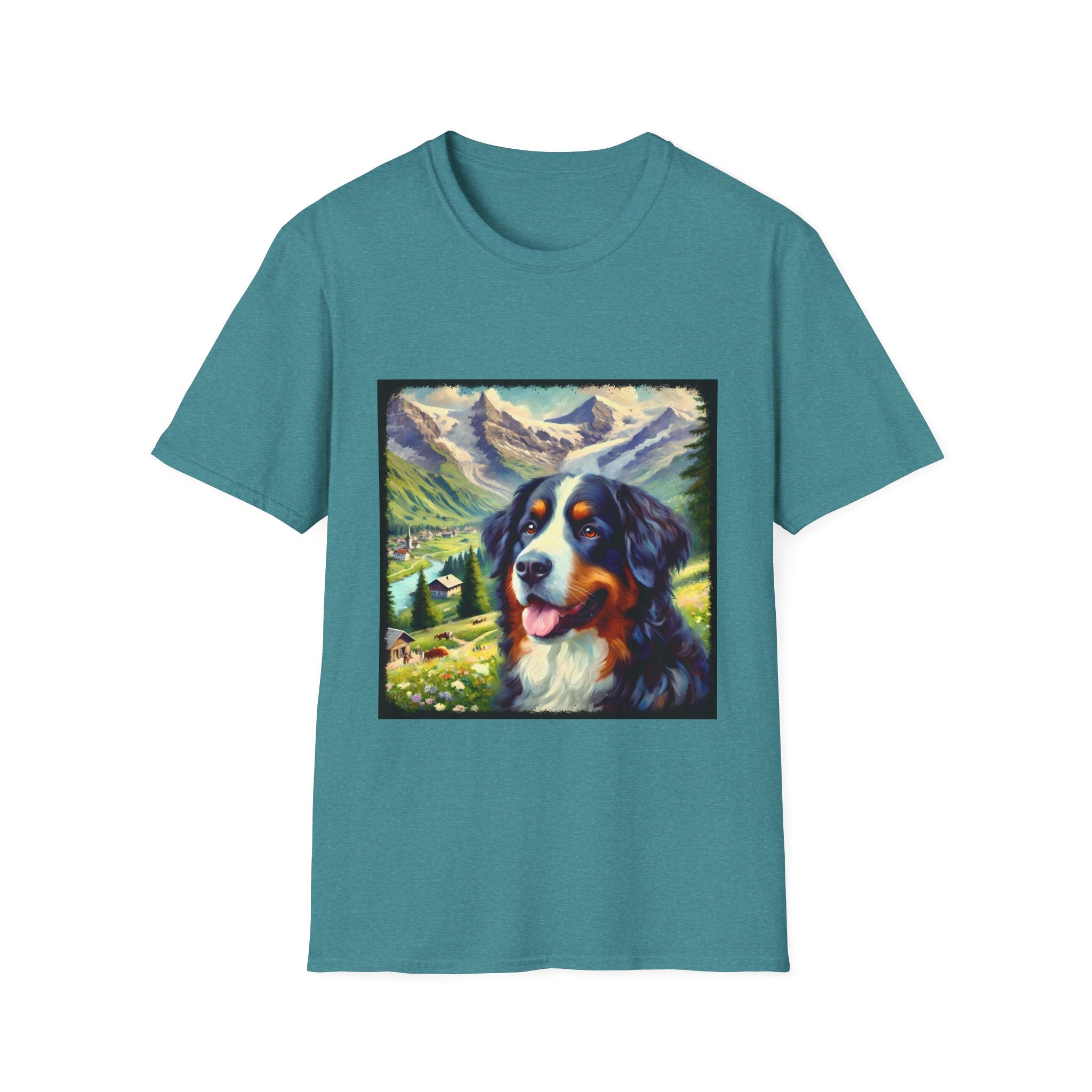 Bernese Mountain Dog Swiss Classic | Unisex Dog T-Shirt
