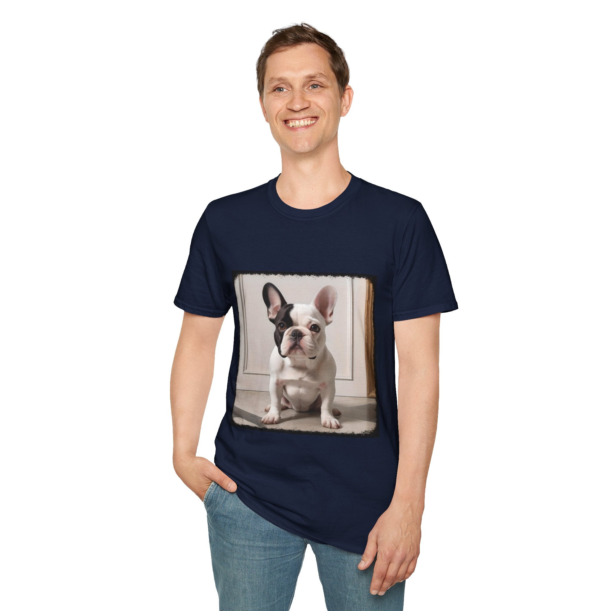 French Bulldog Precious Portrait | Unisex Dog T-Shirt