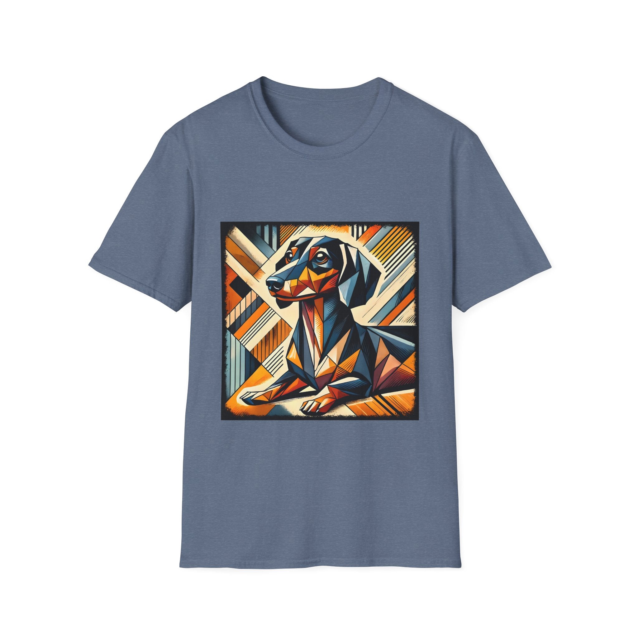 Dachshund Bold Geometric | Unisex Dog T-Shirt