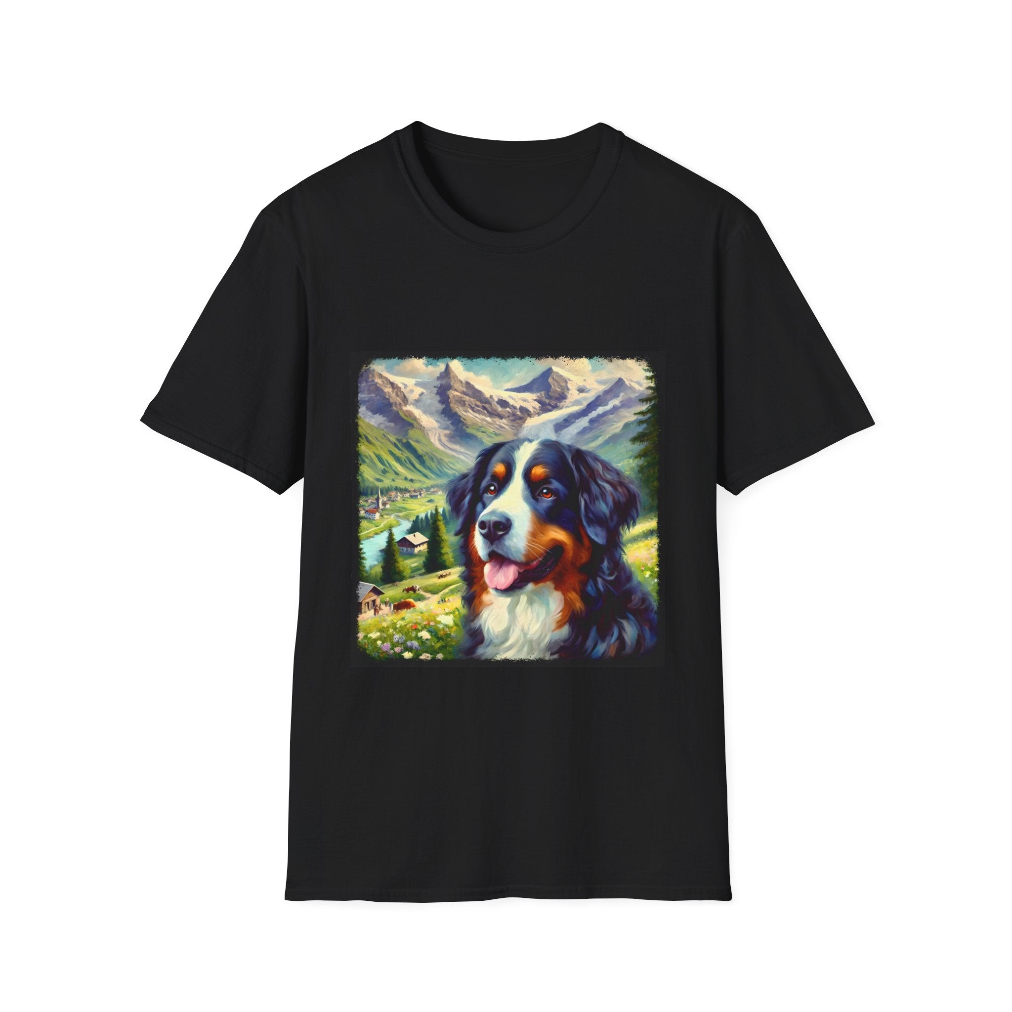 Bernese Mountain Dog Swiss Classic | Unisex Dog T-Shirt