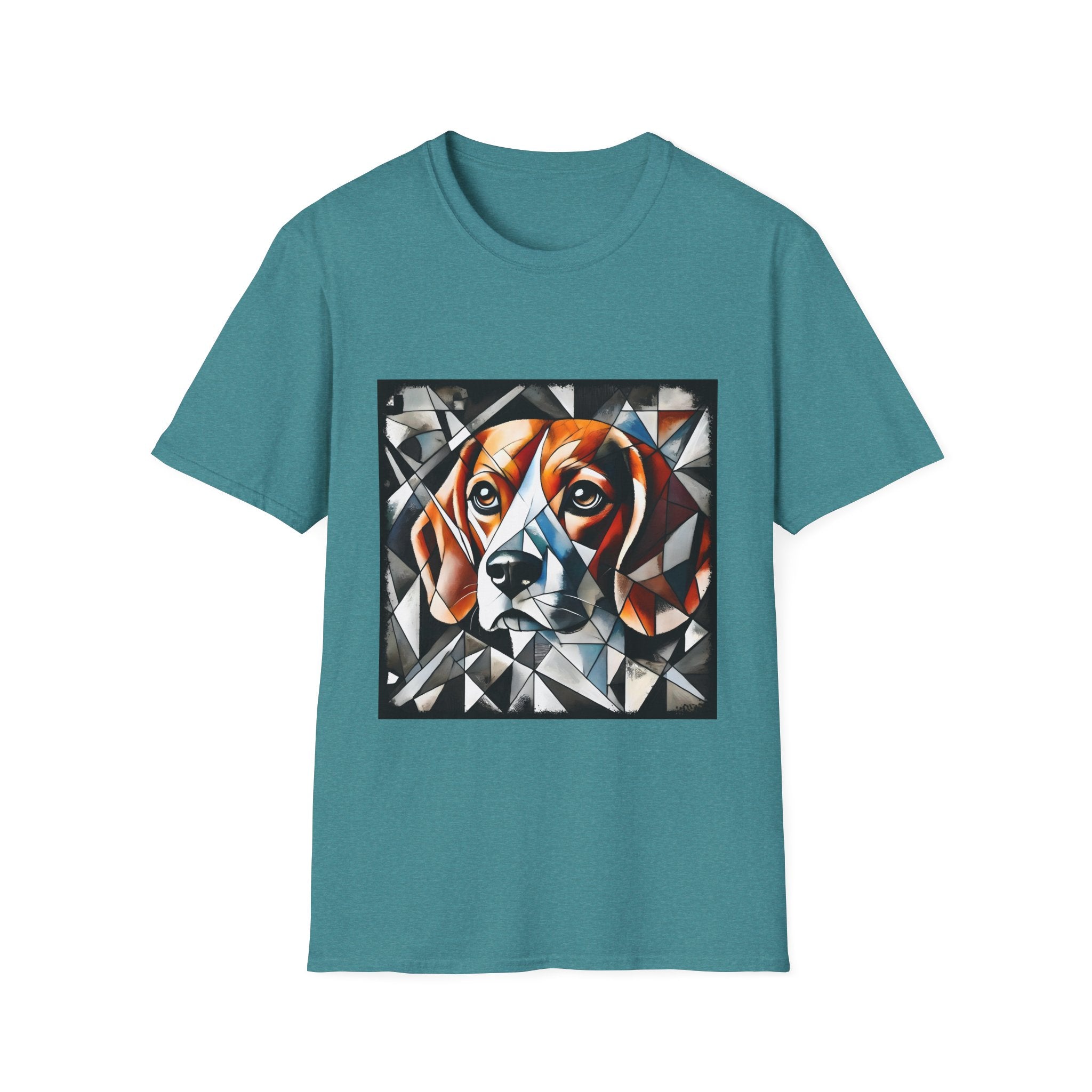 Beagle Bold Geometric | Unisex Dog T-Shirt
