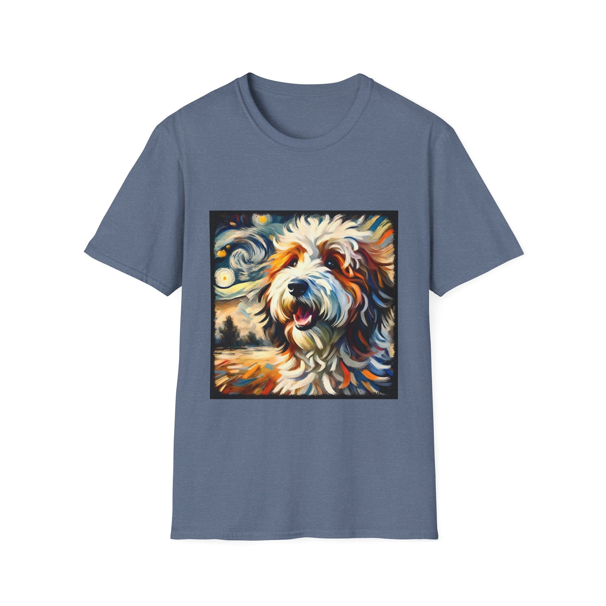 Bernedoodle Vivid Swirl | Unisex Dog T-Shirt