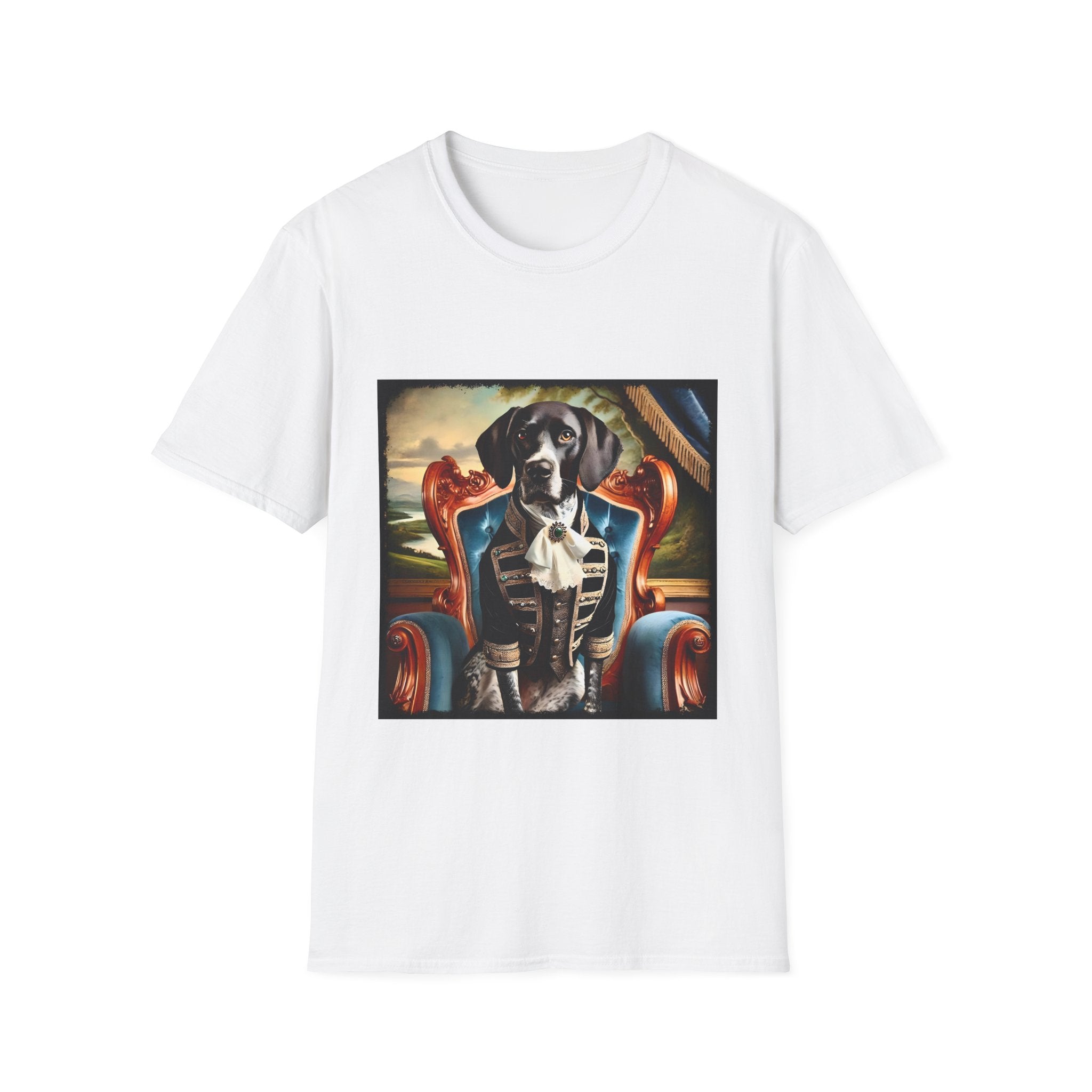 German Shorthaired Pointer Velvet Duke | Unisex Dog T-Shirt