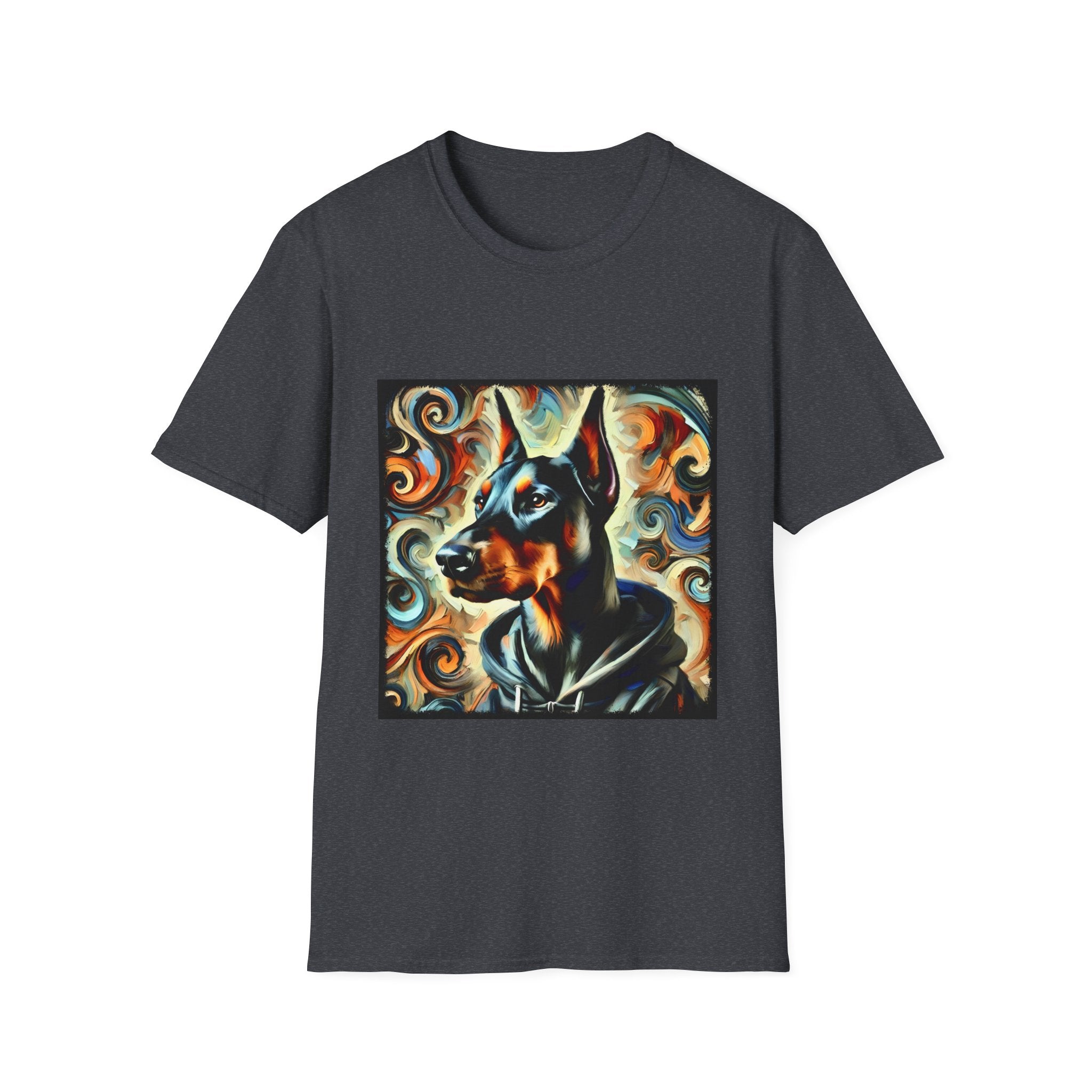 Doberman Pinscher Rugged Swirl | Unisex Dog T-Shirt