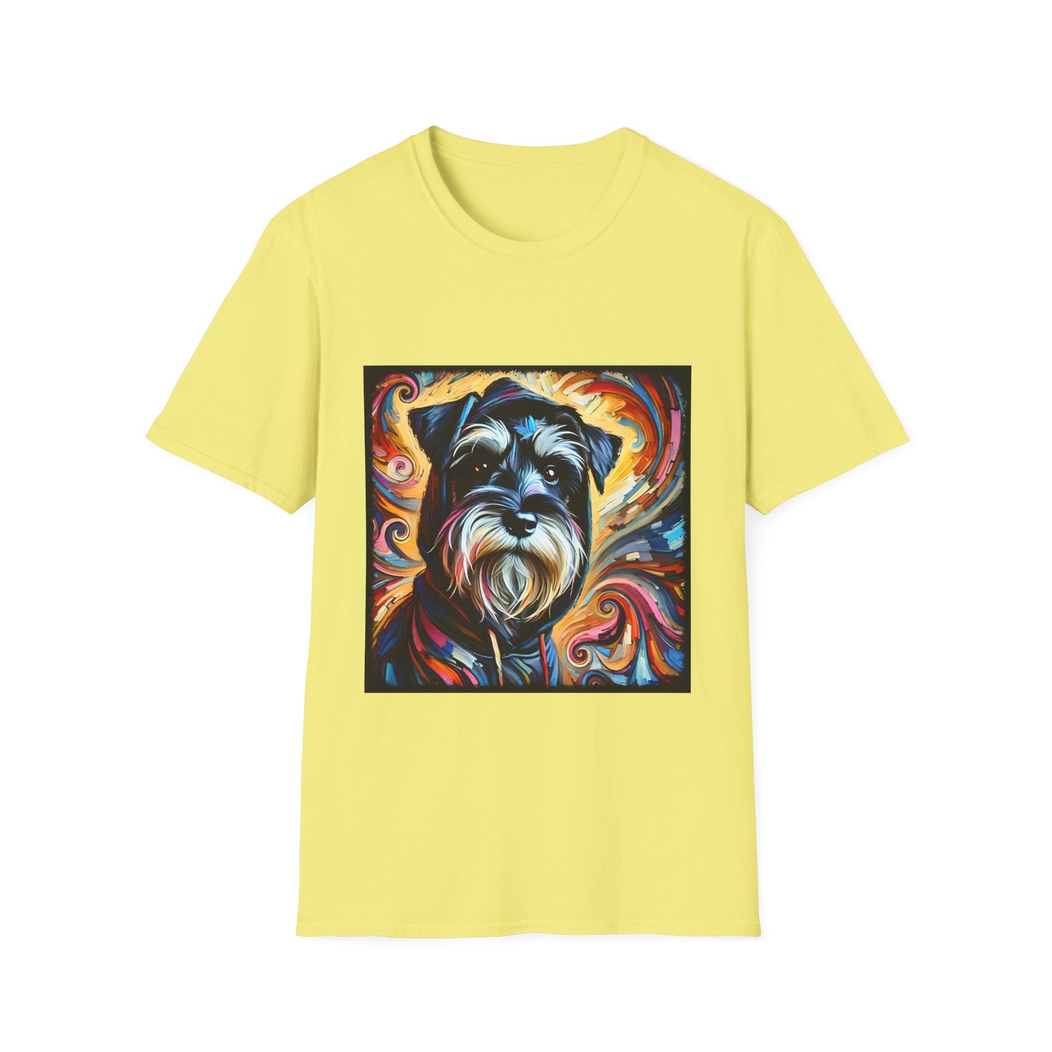 Schnauzer Hoodie Swirl | Unisex Dog T-Shirt