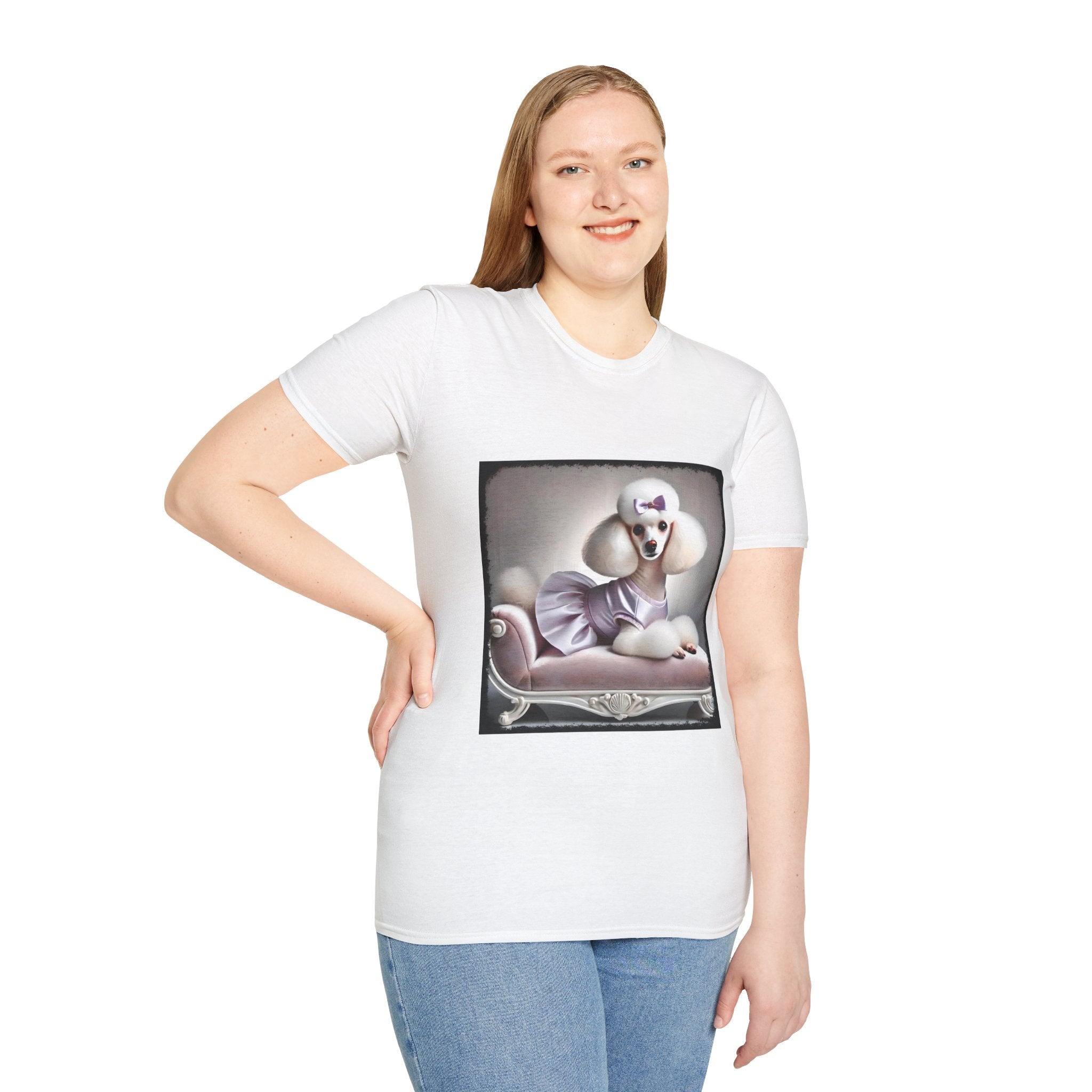 Poodle Lilac Lady | Unisex Dog T-Shirt