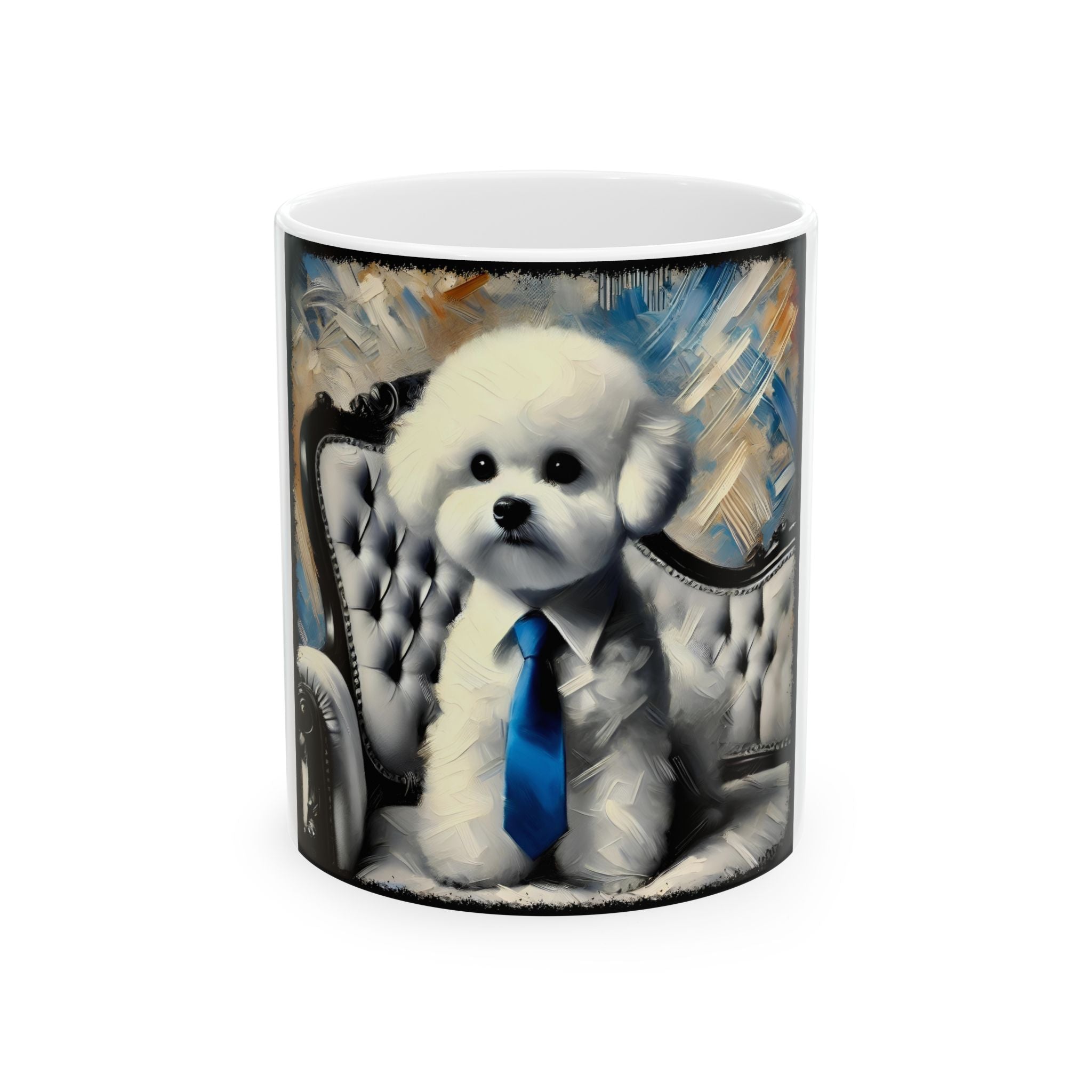 Bichon Frise Handsome Classic | Dog Themed Ceramic Mug