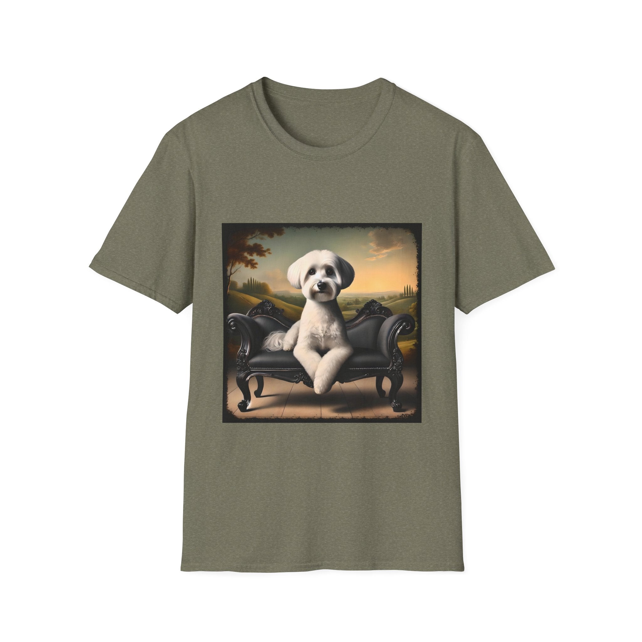 Havanese Posh Portrait |  Unisex Dog T-Shirt