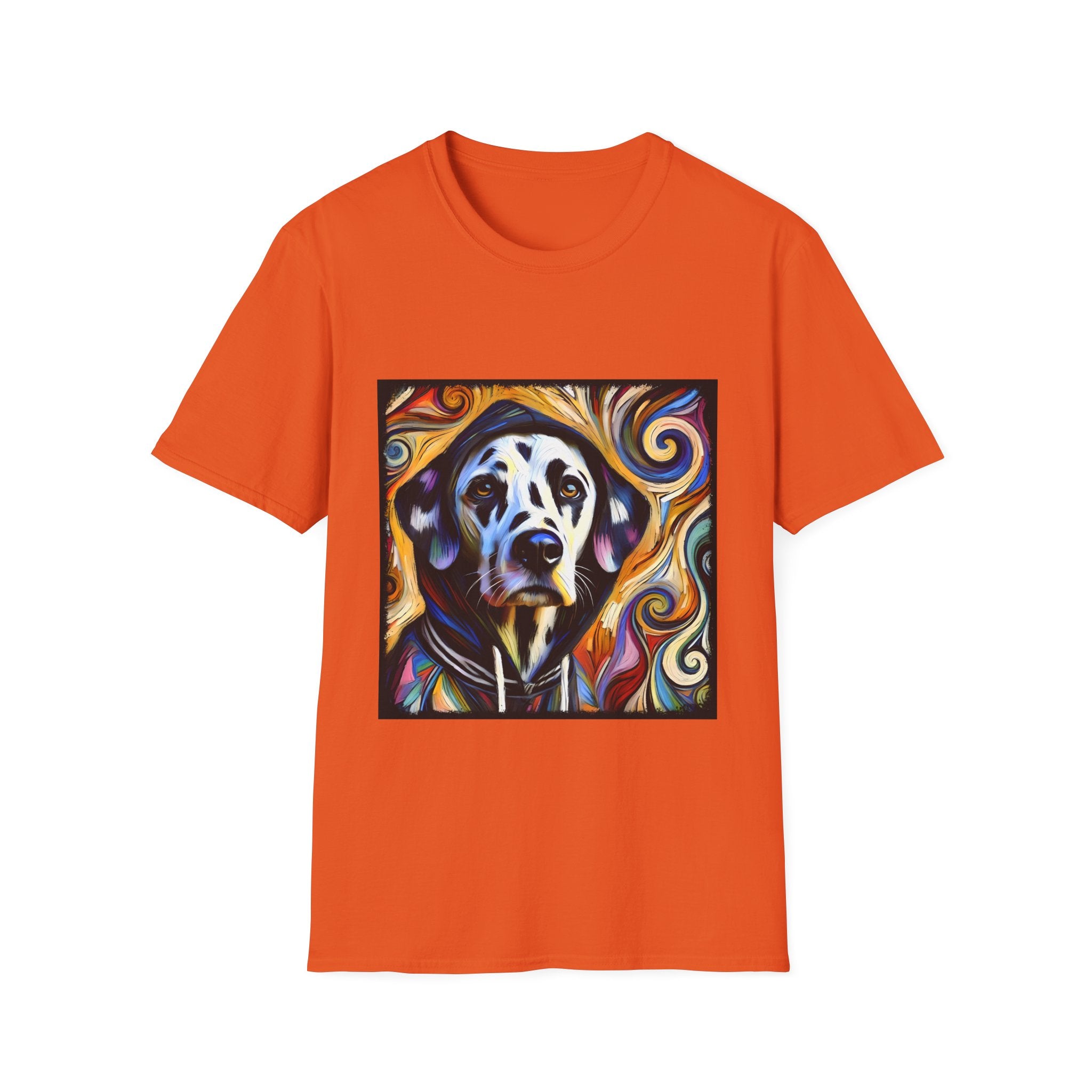 Dalmatian Relaxed Swirl | Unisex Dog T-Shirt