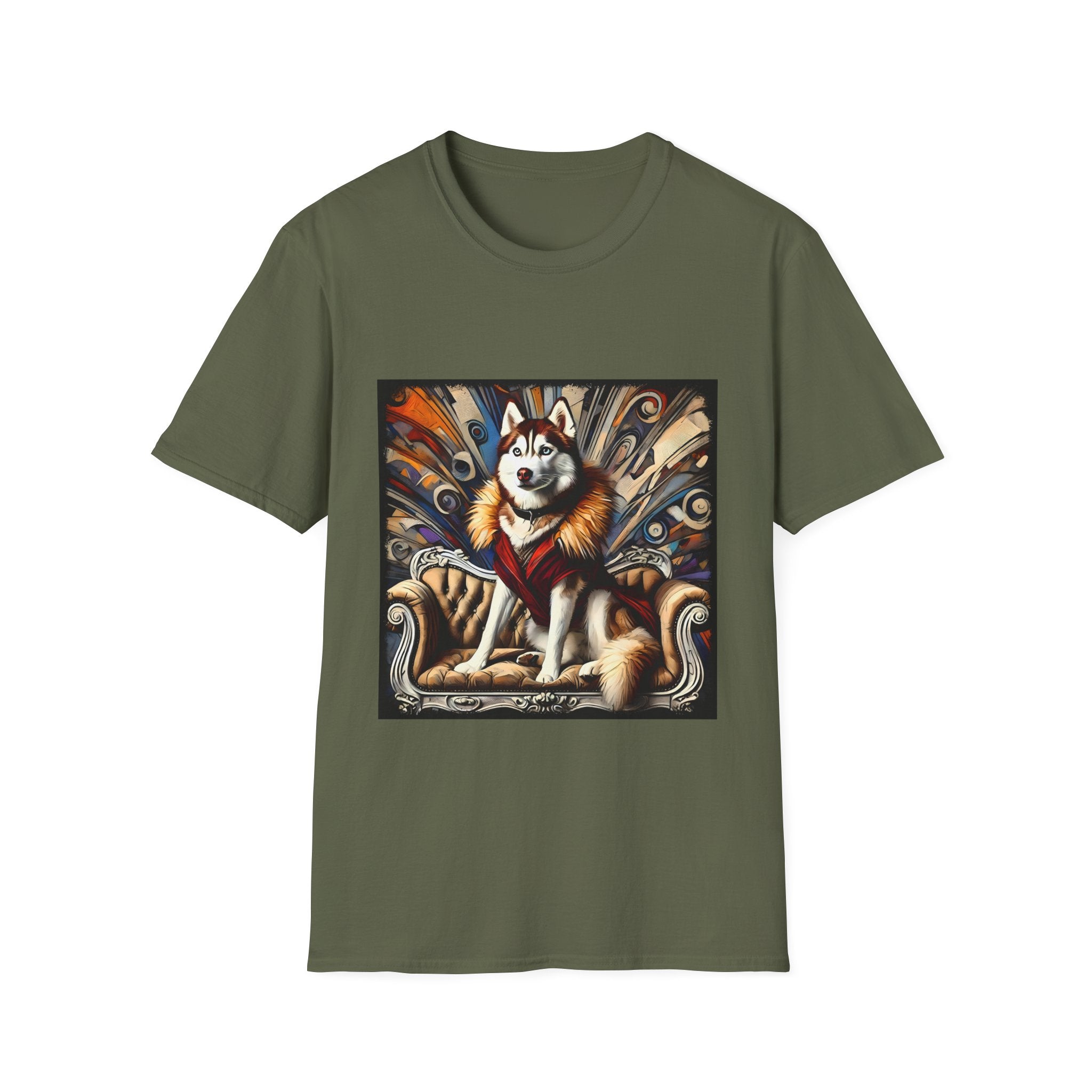 Siberian Husky Bold Rebel | Unisex Dog T-Shirt