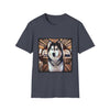 Siberian Husky Frequent Flier | Unisex Dog T-Shirt