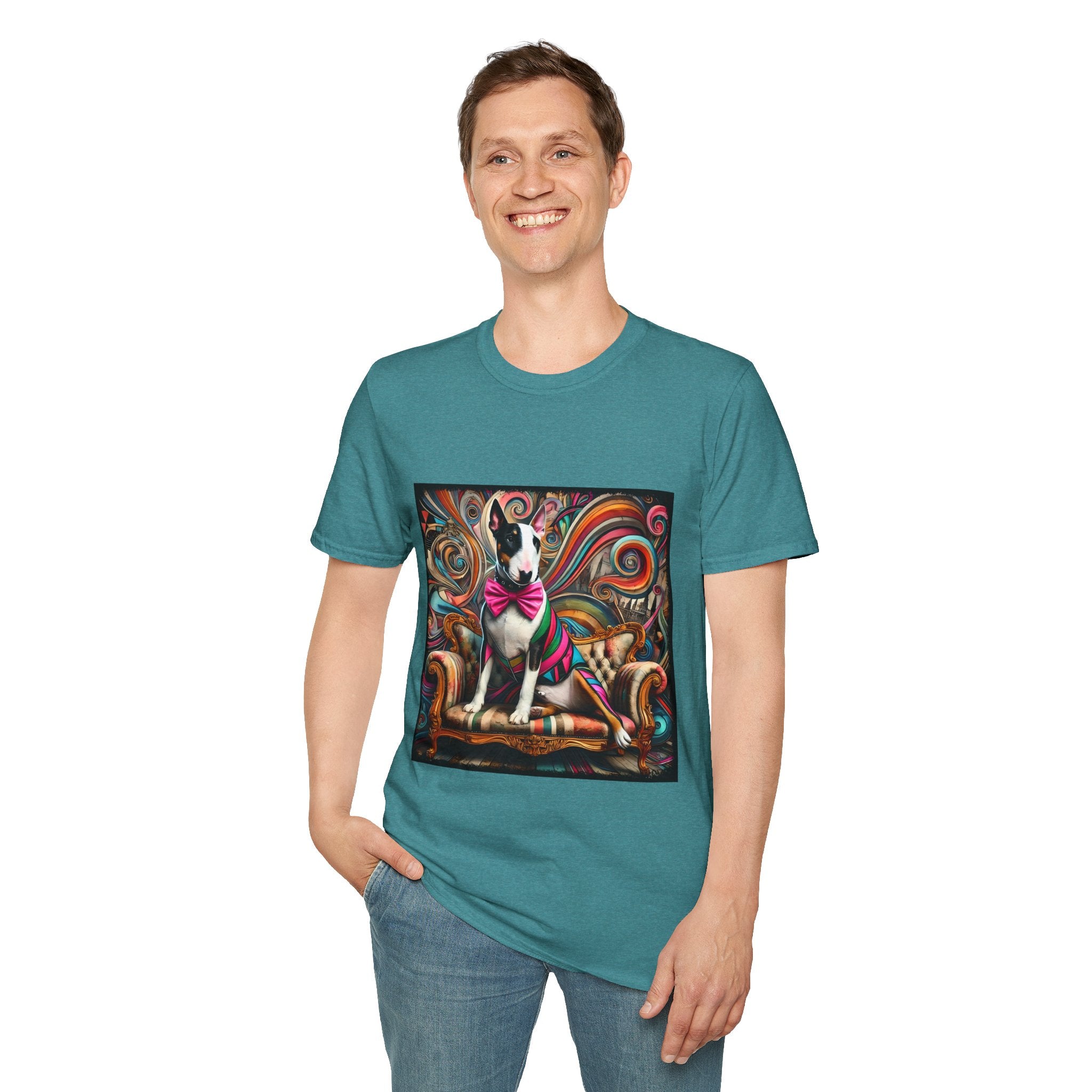 Bull Terrier Bold Rocker | Unisex Dog T-Shirt