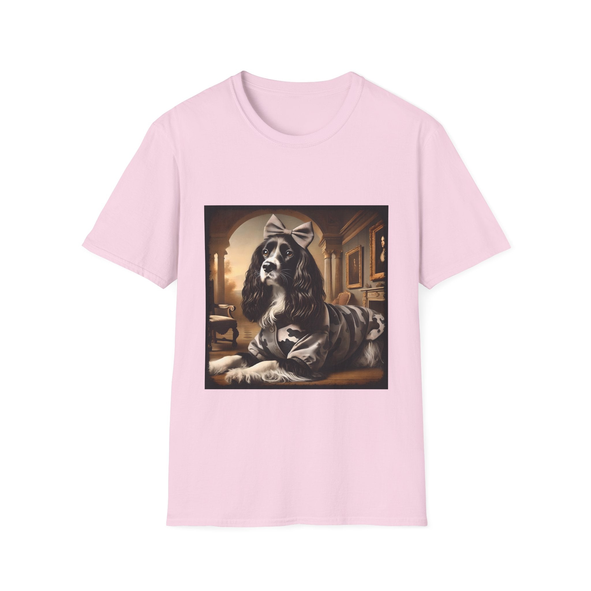 English Springer Spaniel Camo Cutie | Unisex Dog T-Shirt