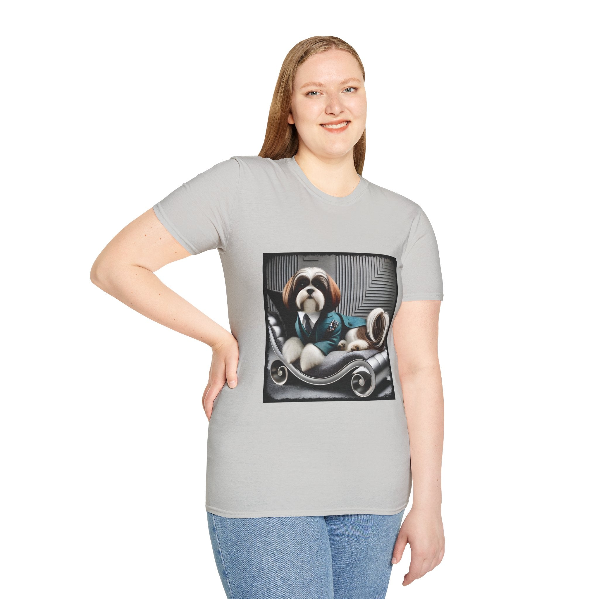 Shih Tzu Sharp Gent | Unisex Dog T-Shirt