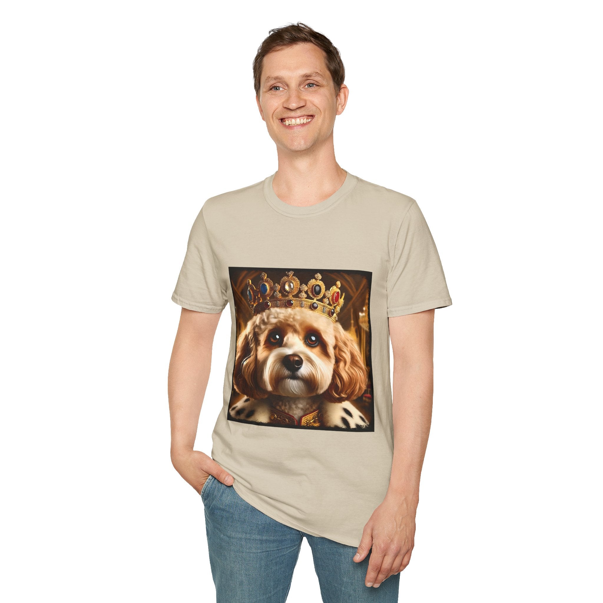 Cavapoo Mighty Monarch | Unisex Dog T-Shirt