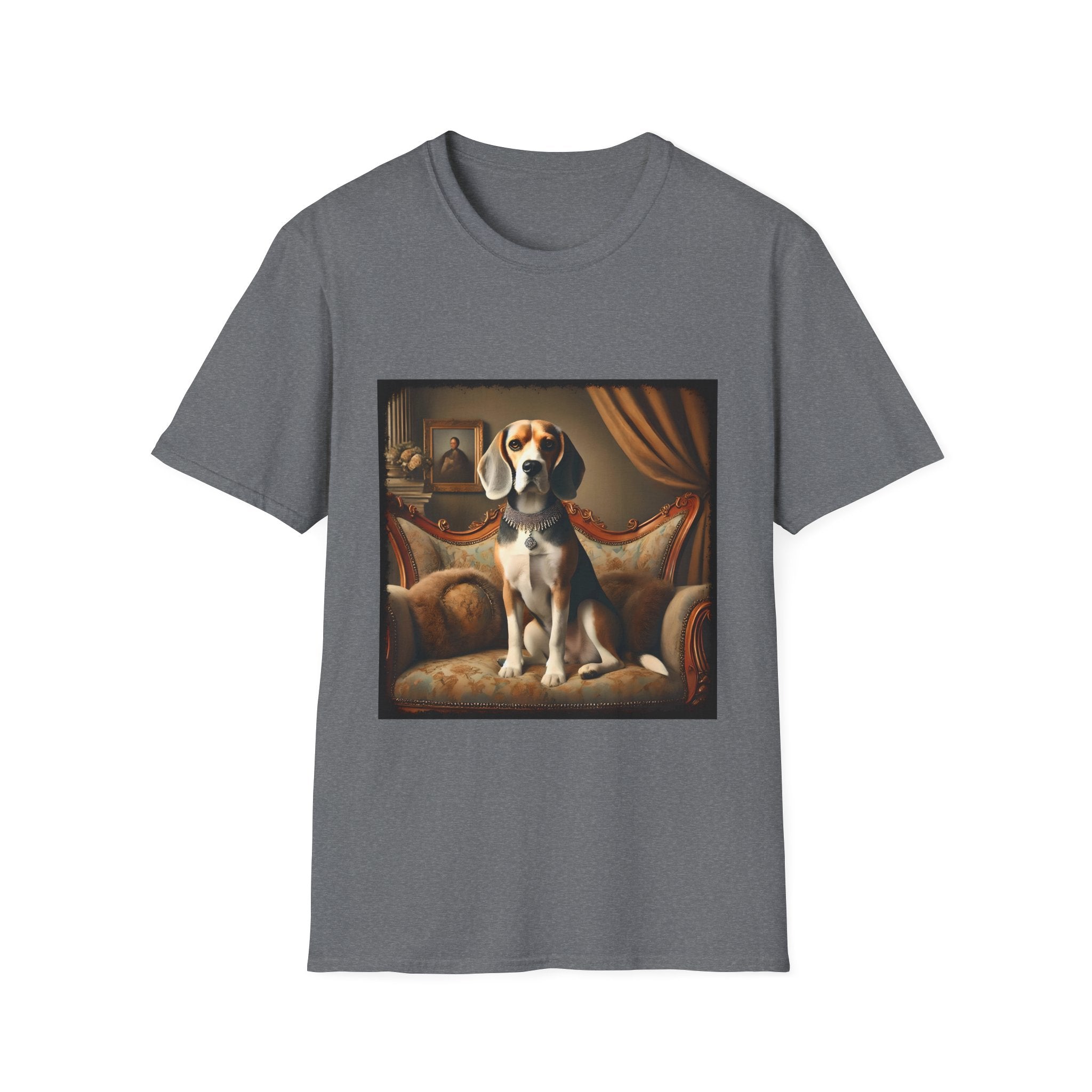 Beagle Princess Blue | Unisex Dog T-Shirt
