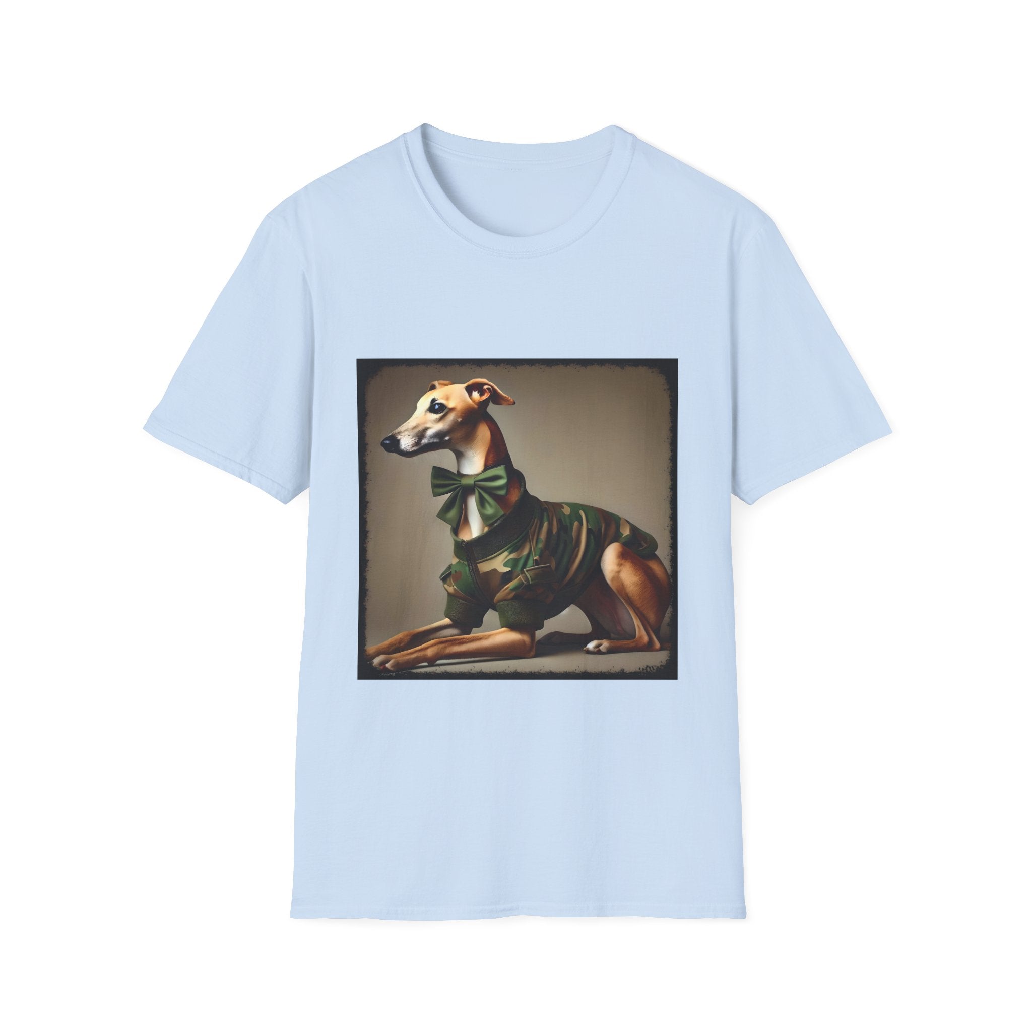 Greyhound Camo Cutie | Unisex Dog T-Shirt