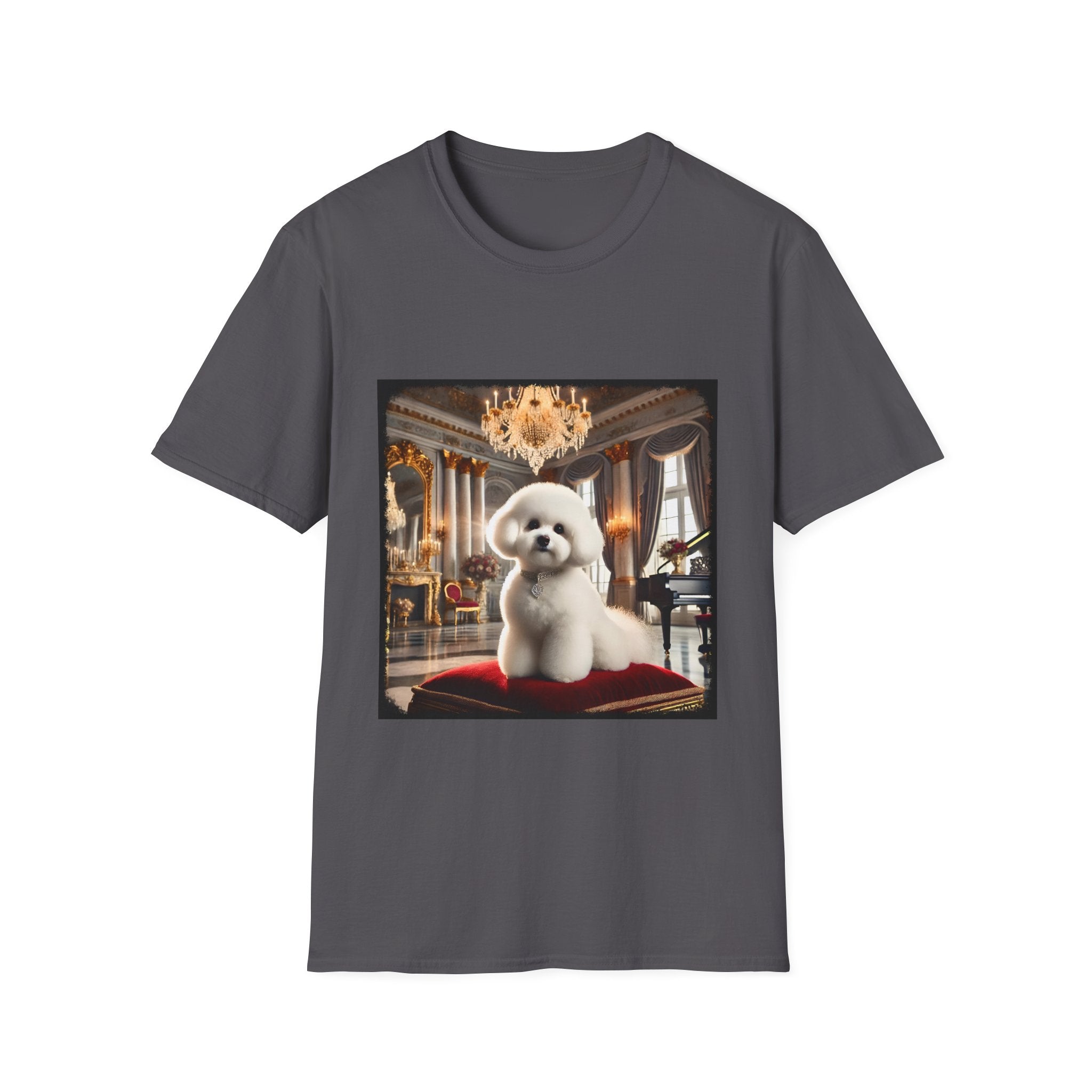 Bichon Frise Billionaire Bark | Unisex Dog T-Shirt