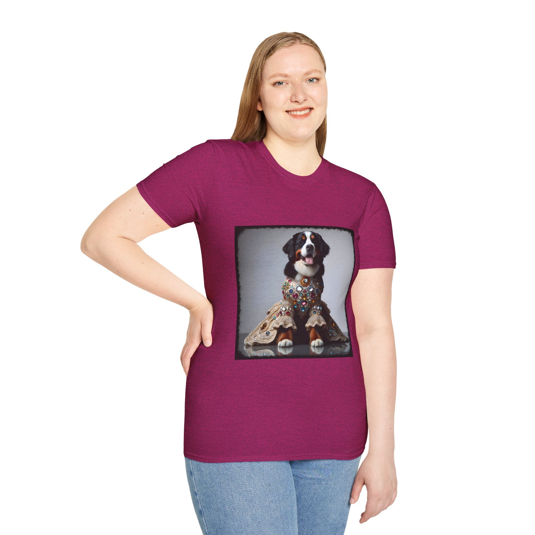 Bernese Mountain Dog Luxe Treasure | Unisex Dog T-Shirt