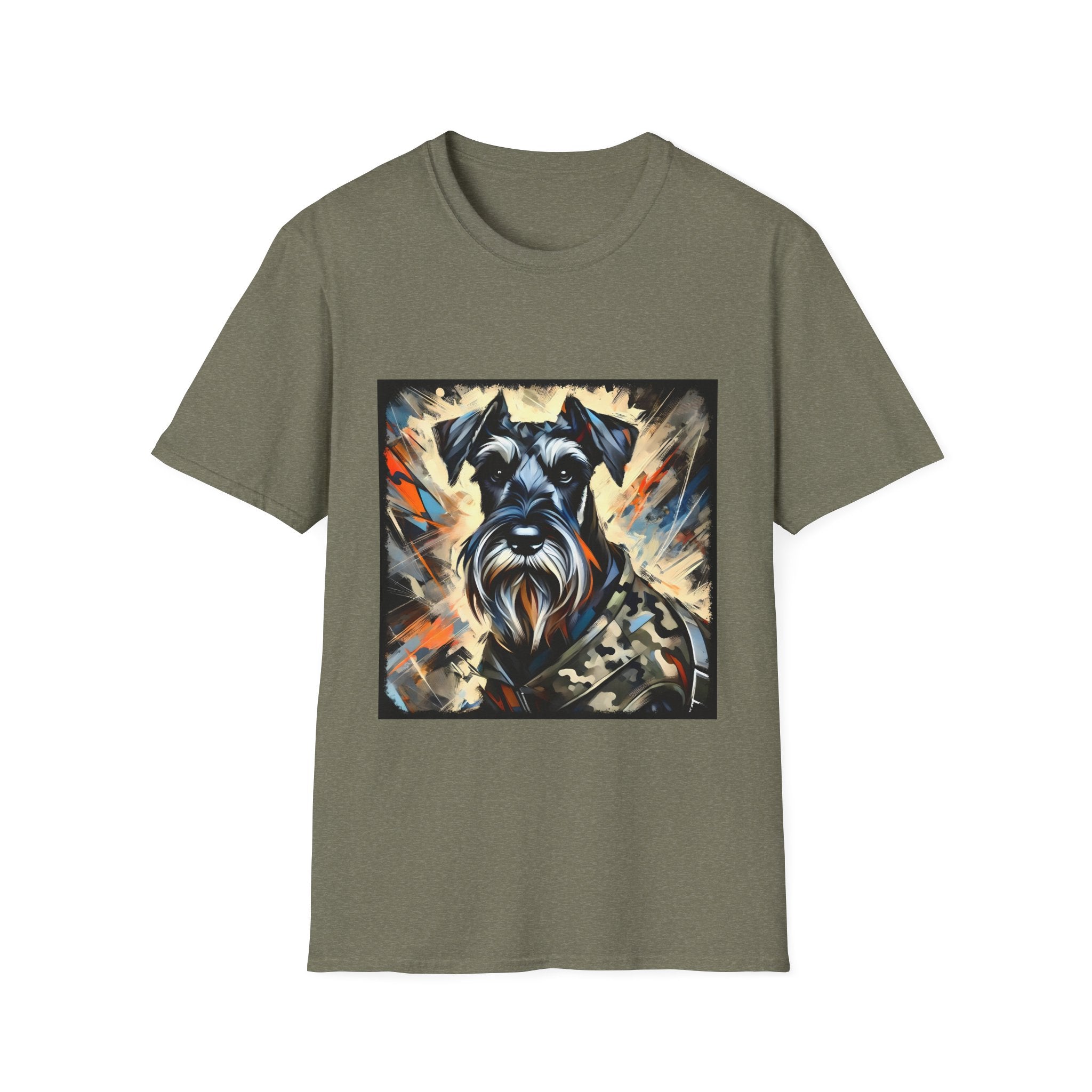 Schnauzer Bold Armor Classic | Unisex Dog T-Shirt