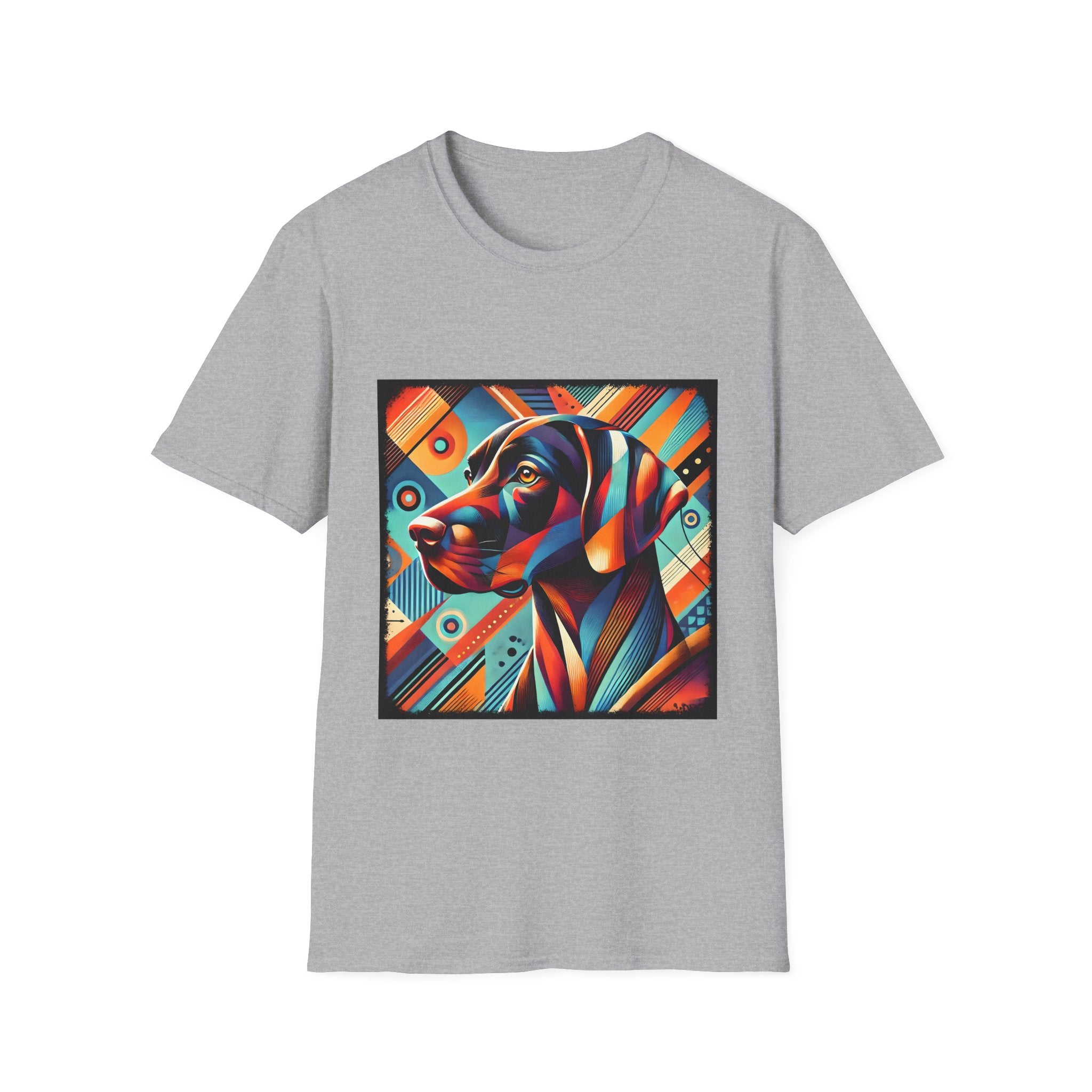 German Shorthaired Pointer Bold Geometric | Unisex Dog T-Shirt