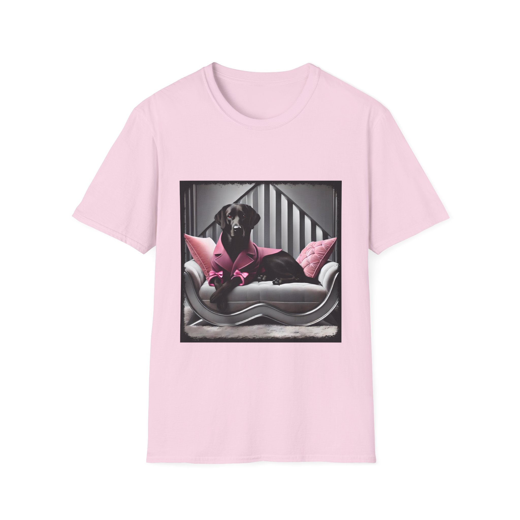 Labrador Retriever Pink Pony Girl | Unisex Dog T-Shirt