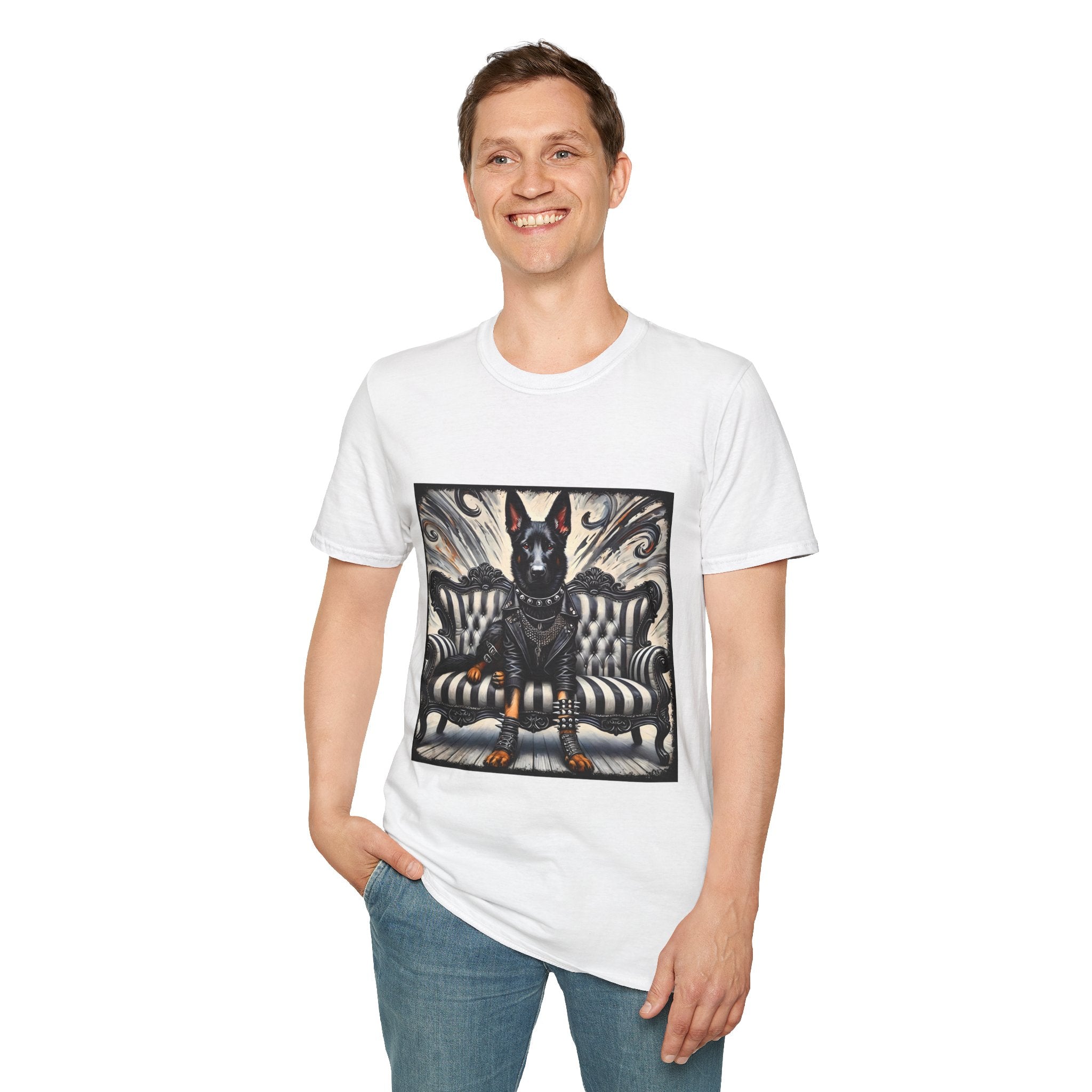 German Shepherd Bold Rebel | Unisex Dog T-Shirt