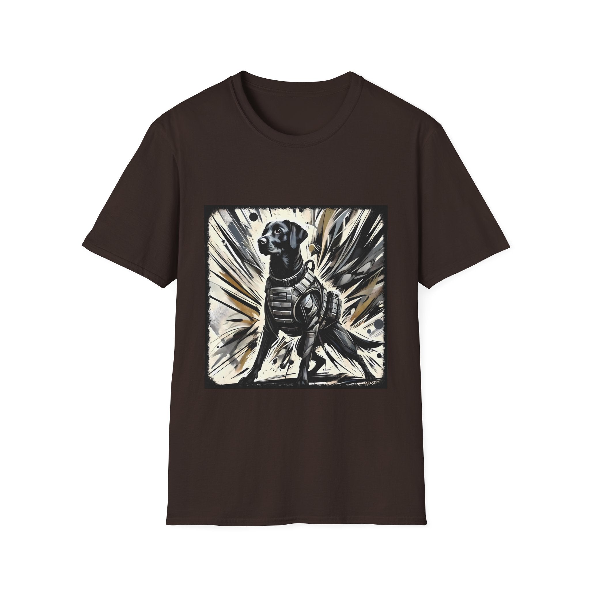 Labrador Retriever Bold Armor Classic | Unisex Dog T-Shirt