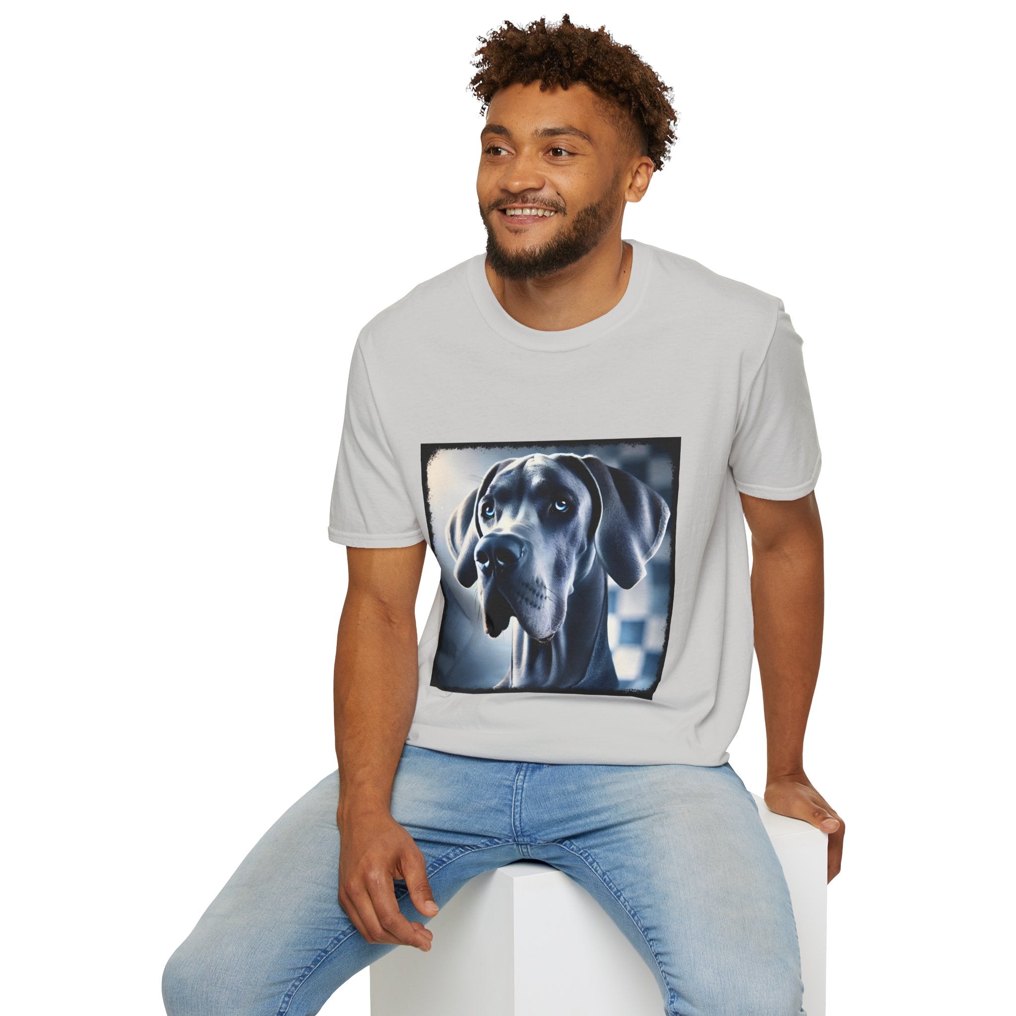 Great Dane Regal Pose | Unisex Dog T-Shirt