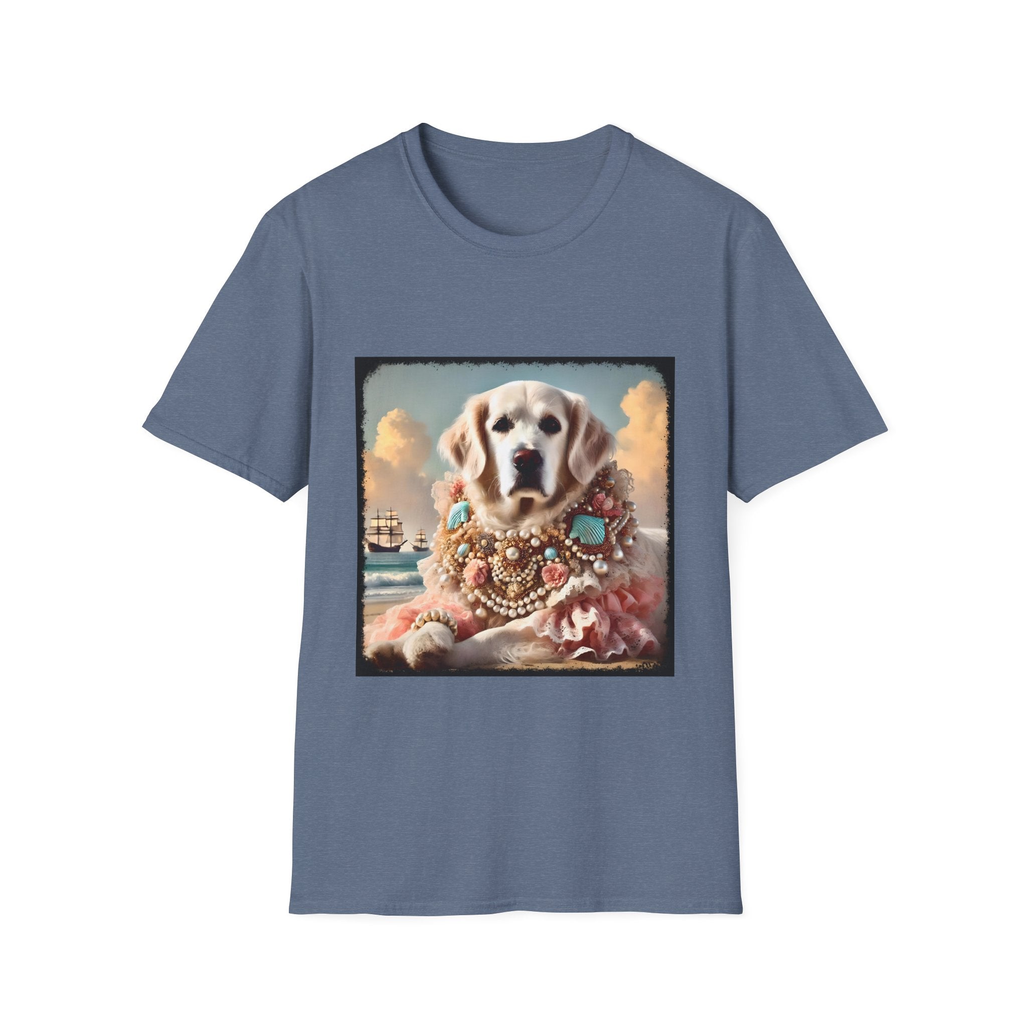 Golden Retriever Beach Beauty | Unisex Dog T-Shirt