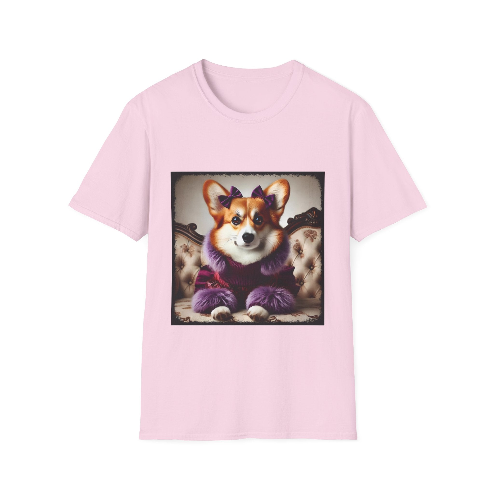 Pembroke Welsh Corgi Purple Pawfluencer | Unisex Dog T-Shirt