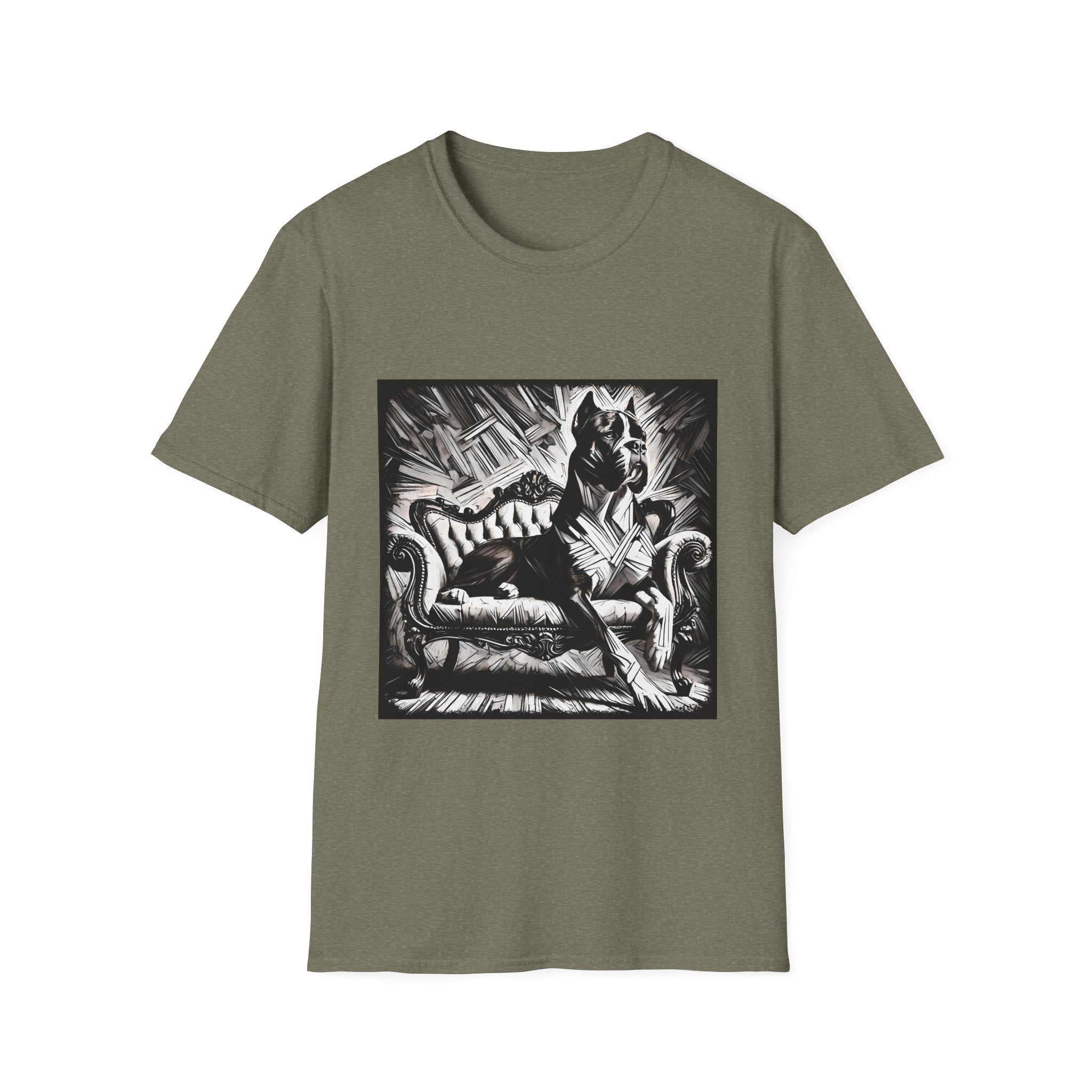 Cane Corso B&W Bold | Unisex Dog T-Shirt