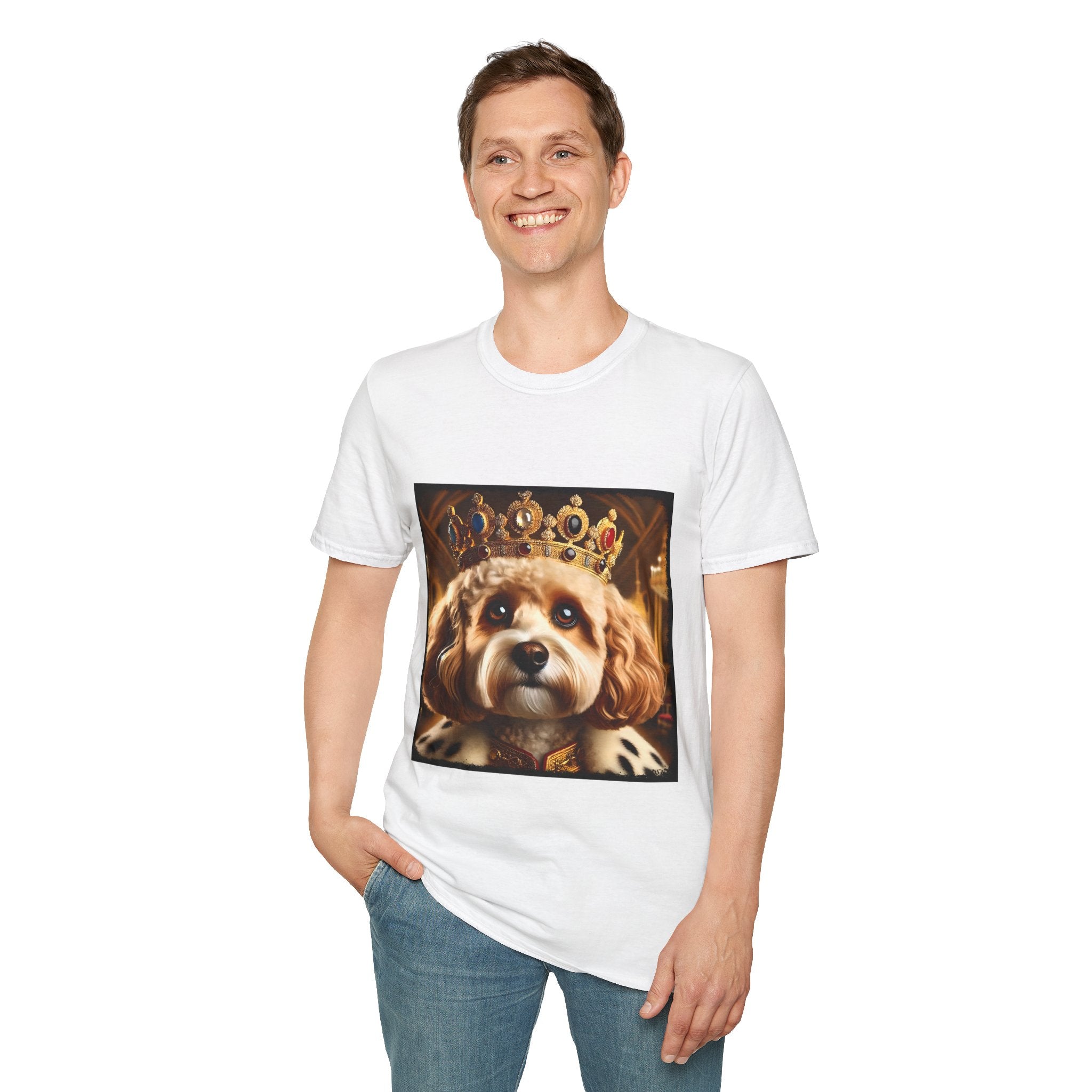 Cavapoo Mighty Monarch | Unisex Dog T-Shirt