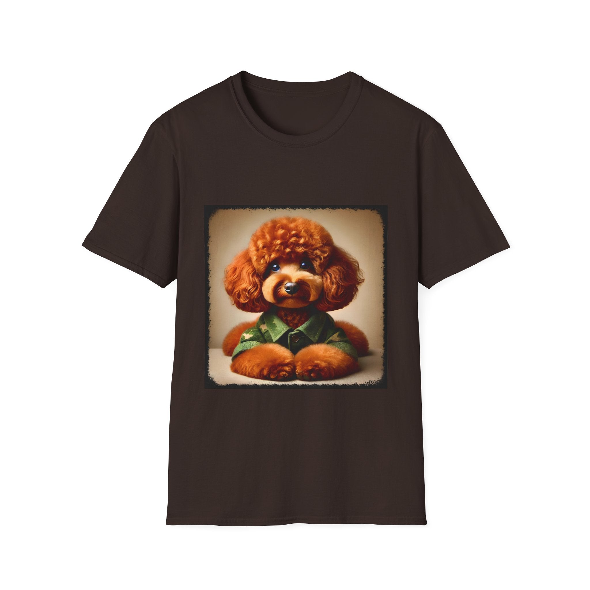 Poodle Tactical Babe | Unisex Dog T-Shirt