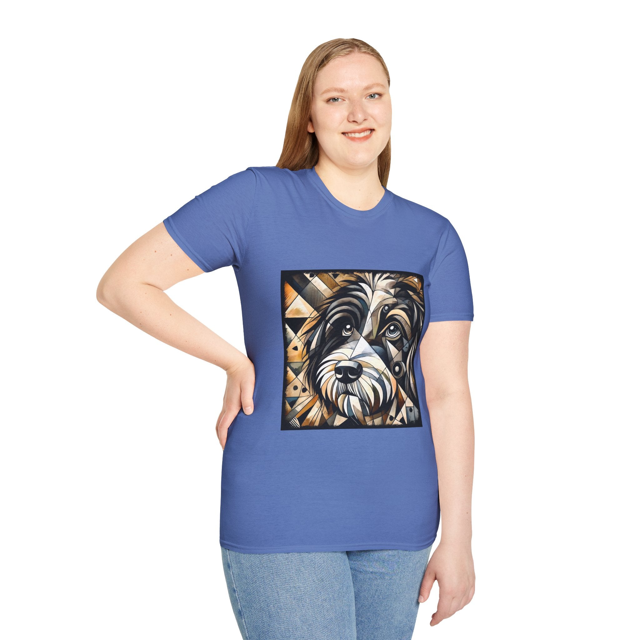 Bernedoodle Bold Geometric | Unisex Dog T-Shirt