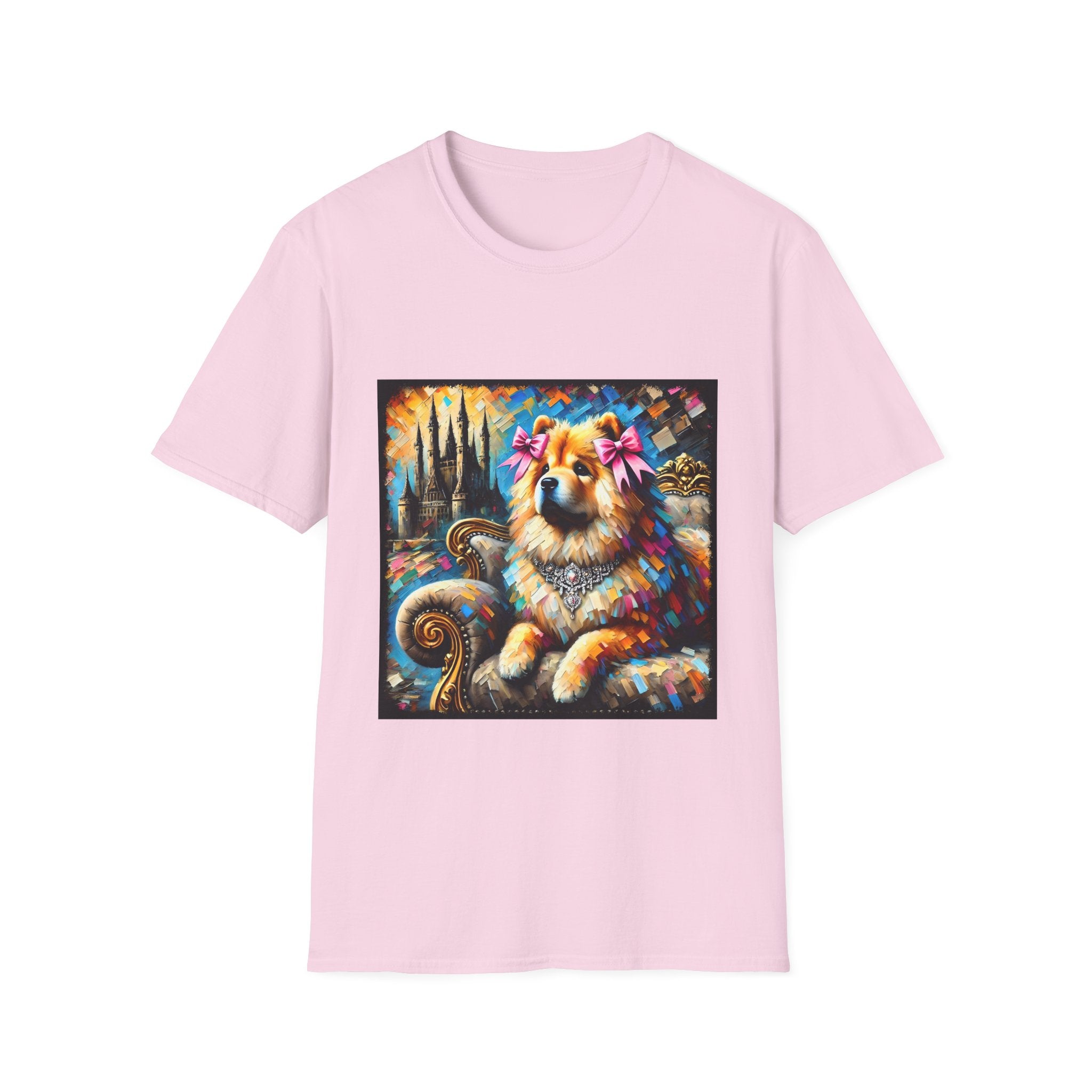 Chow Chow Diamond Princess Classic | Unisex Dog T-Shirt