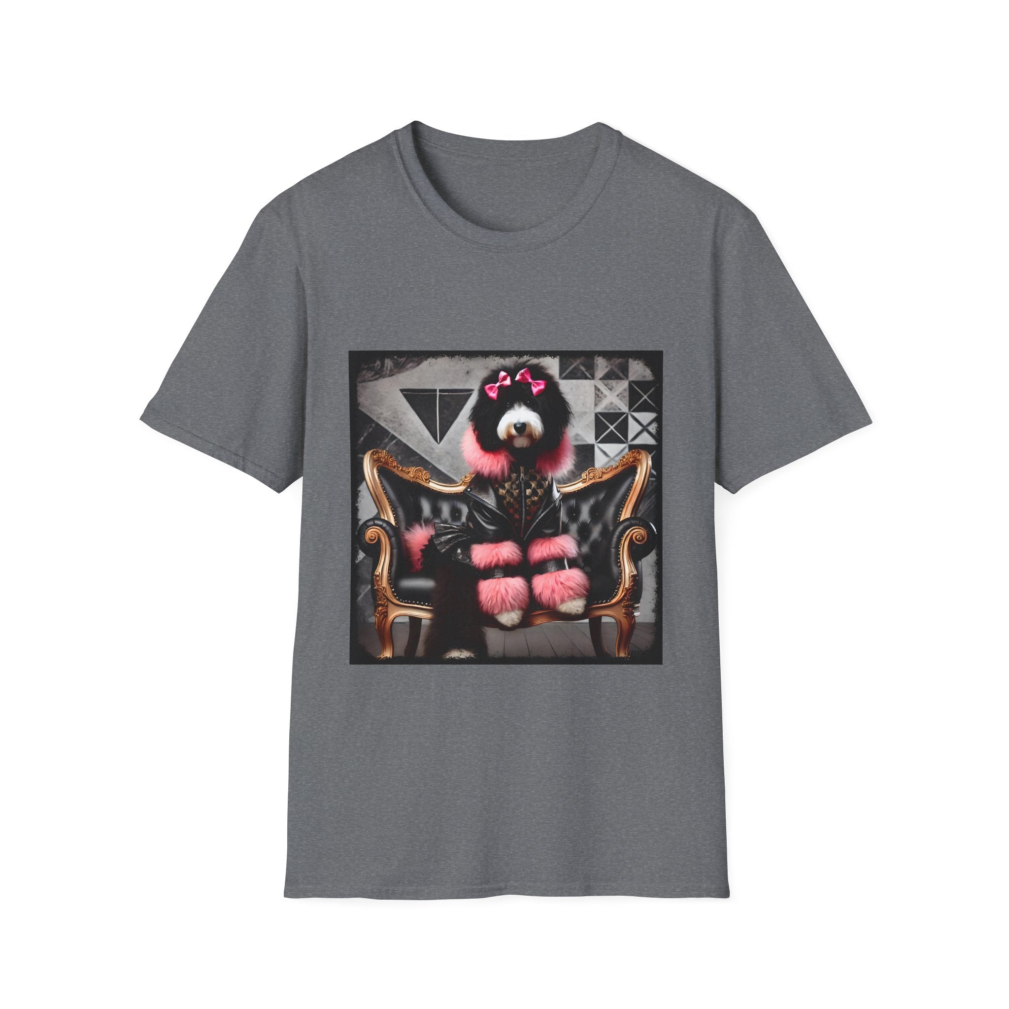 Bernedoodle Chic Rocker | Unisex Dog T-Shirt