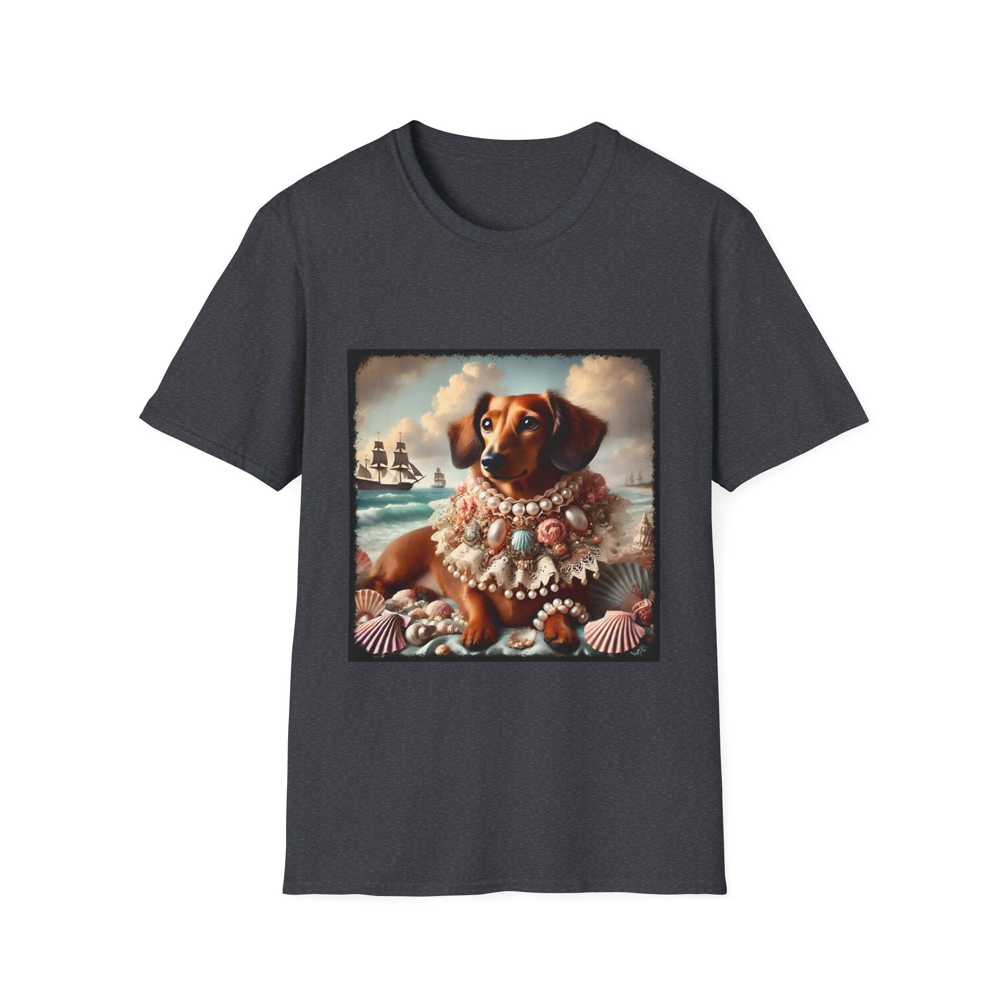 Dachshund Ocean Muse | Unisex Dog T-Shirt