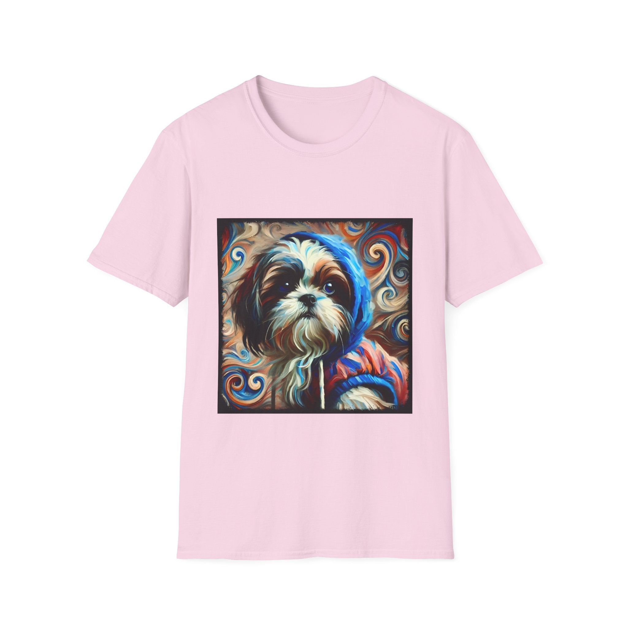 Shih Tzu Lowkey Swirl | Unisex Dog T-Shirt