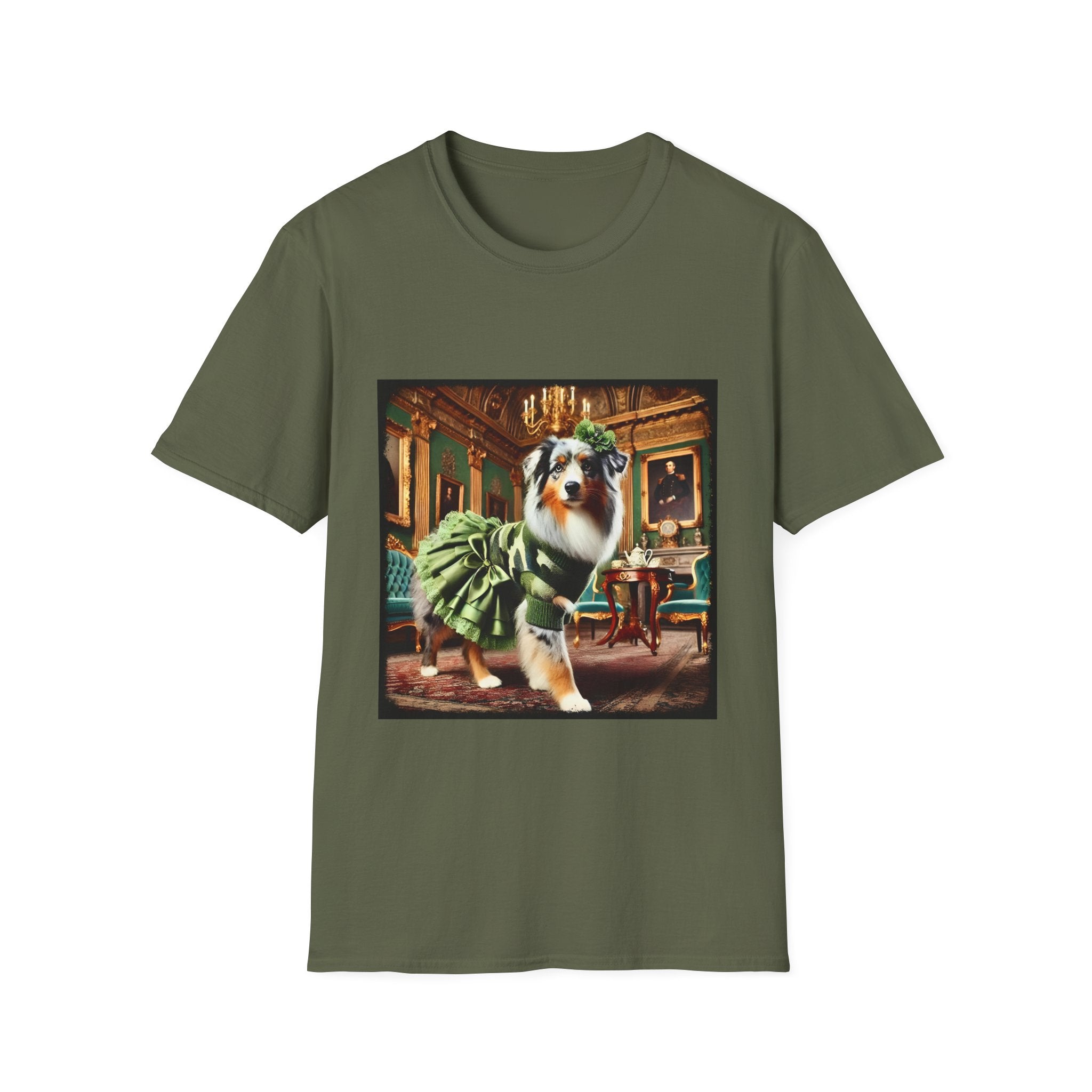 Australian Shepherd Gilded Gal | Unisex Dog T-Shirt