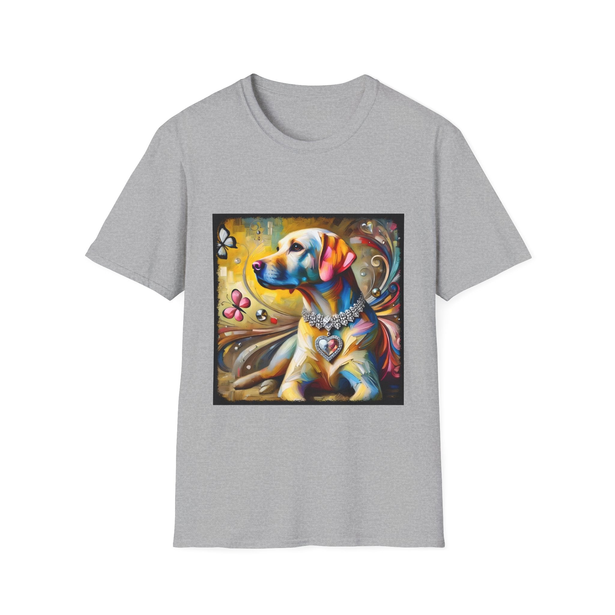 Labrador Retriever Diamond Heart Classic | Unisex Dog T-Shirt