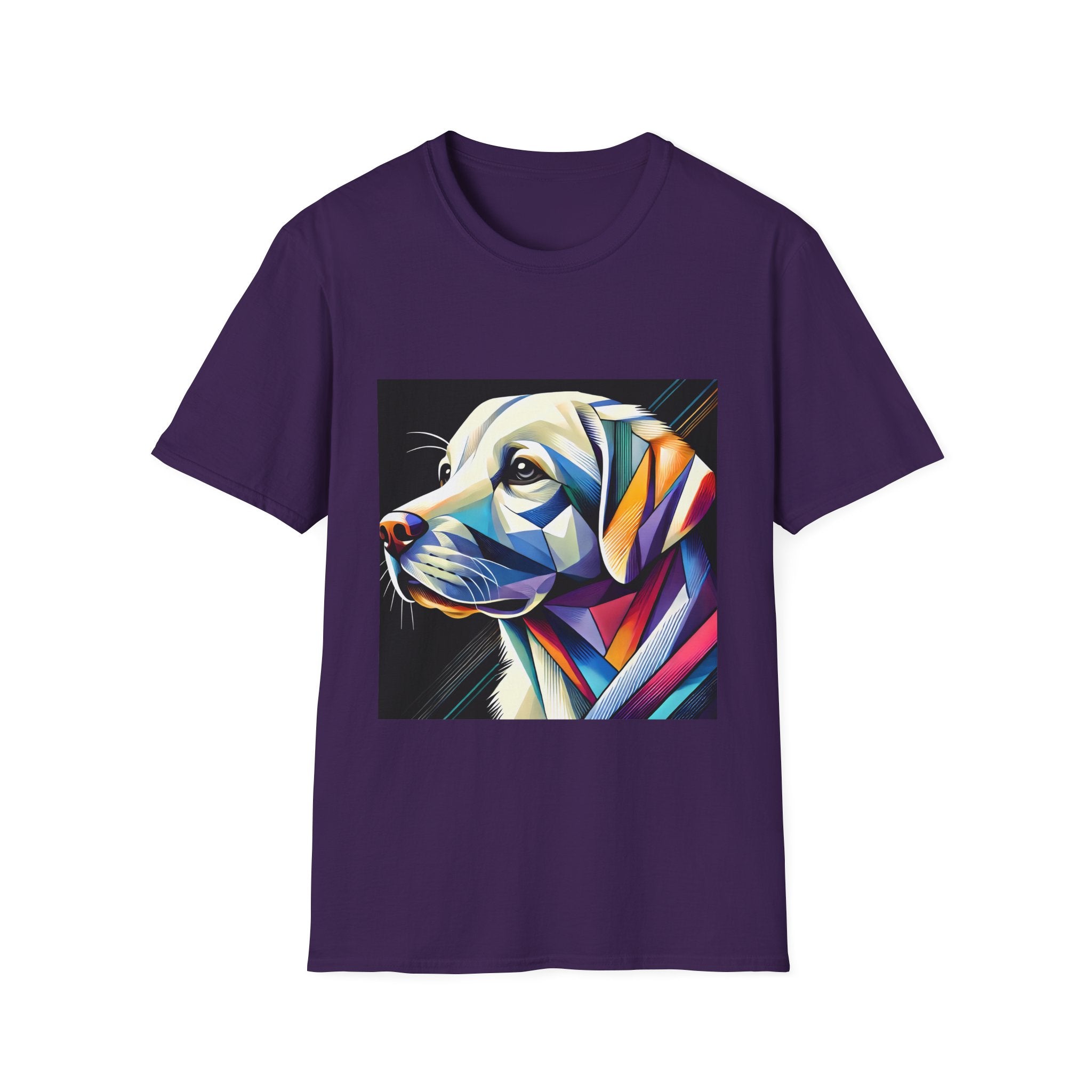 Labrador Retriever Multicolor Geometric | Unisex Dog T-Shirt