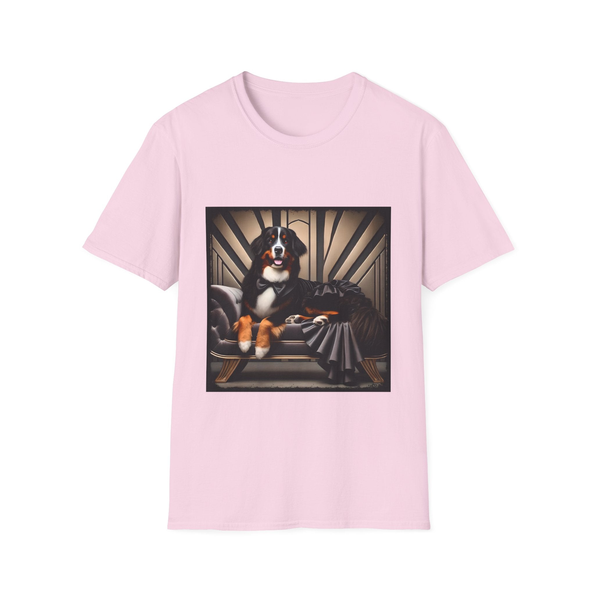 Bernese Mountain Dog Gatsby Gal | Unisex Dog T-Shirt